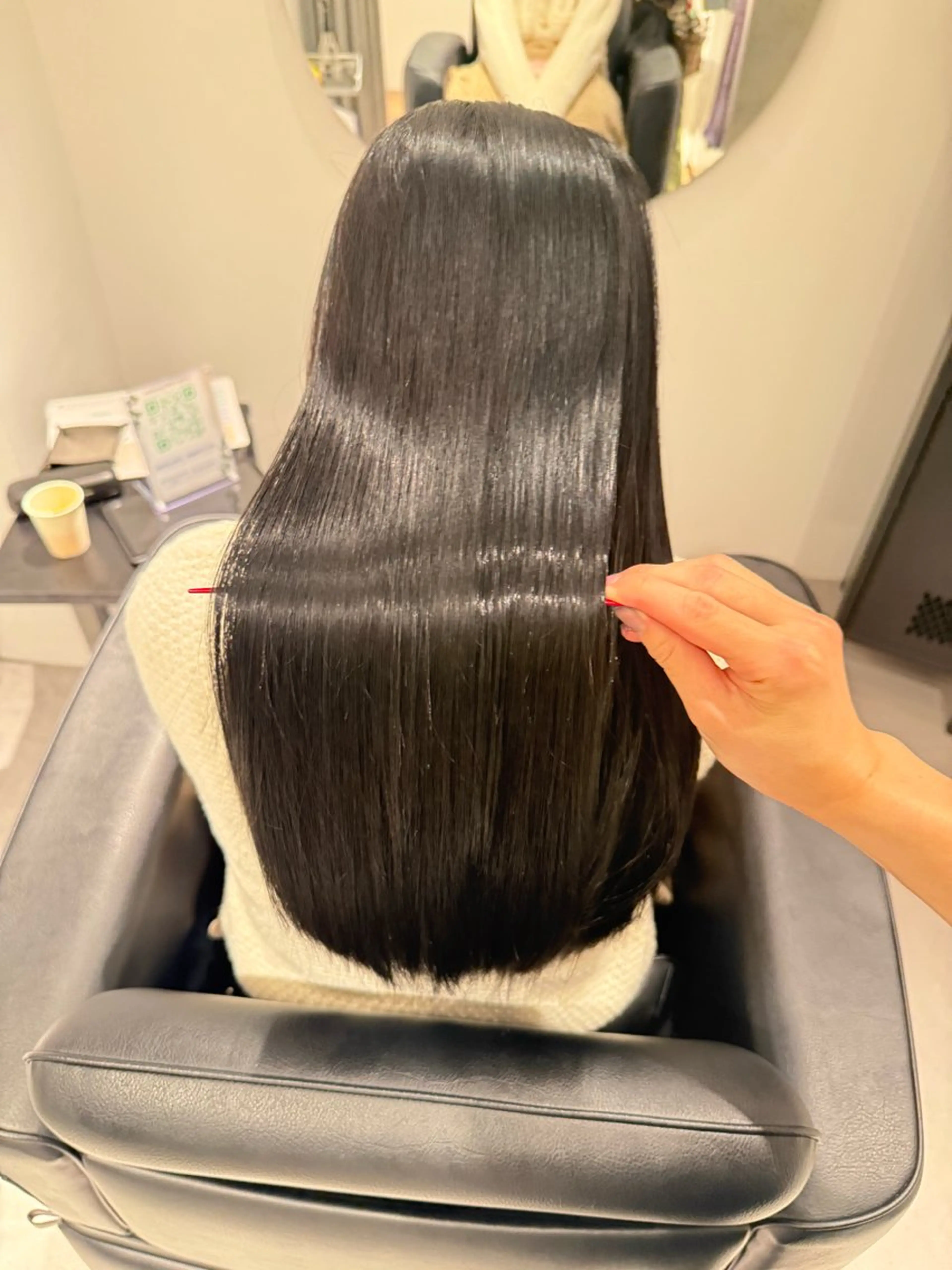 ロング カラー ボブ 髪質改善 韓国風ヘア 縮毛矯正 トリートメント カット ヘアカラー トリートメント 宮澤弘一/大宮/ 髪質改善/完全個室のヘアスタイル