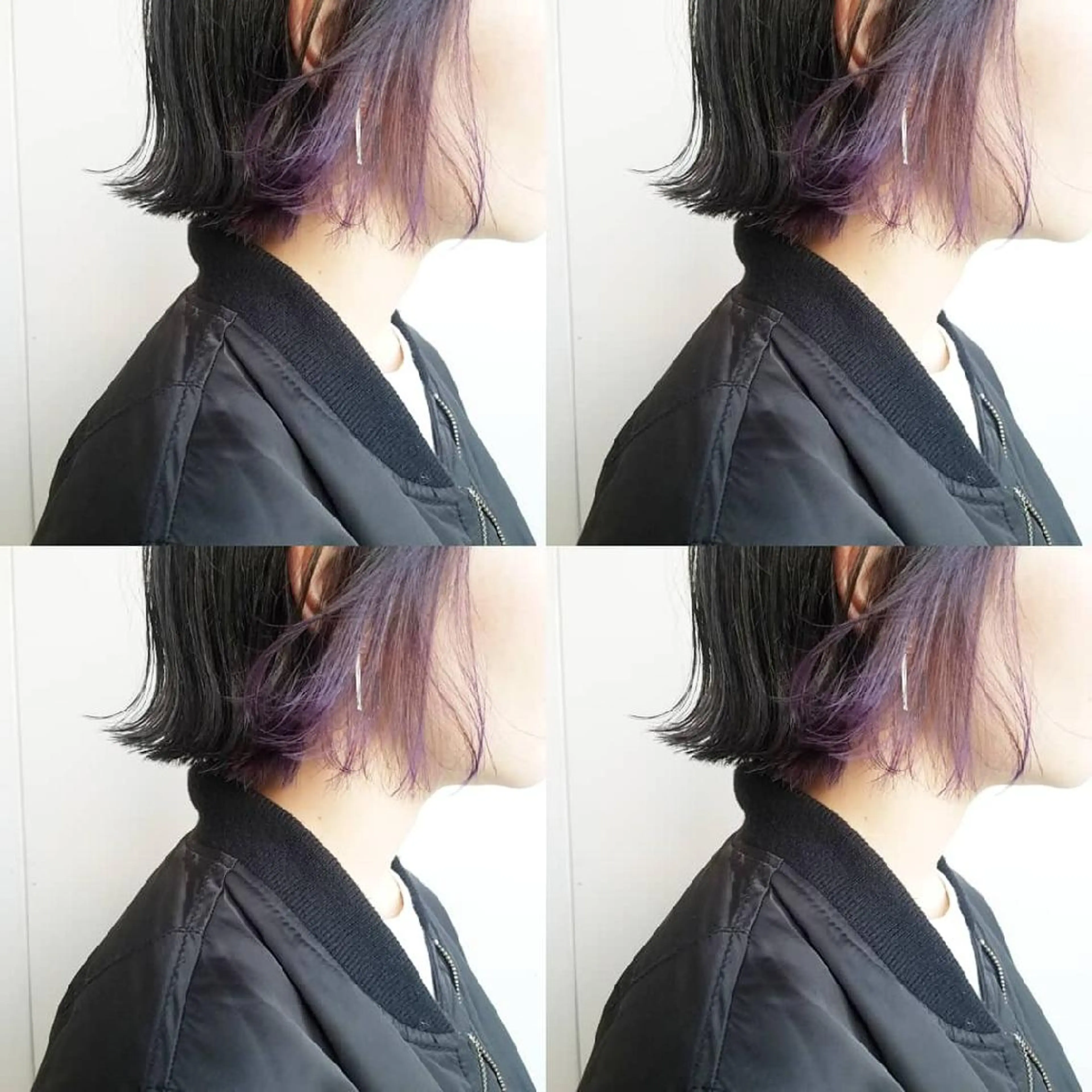 ミディアム カラー インナーカラー iplus✴ まつげ、眉毛、耳つぼのマツエク・マツパデザイン