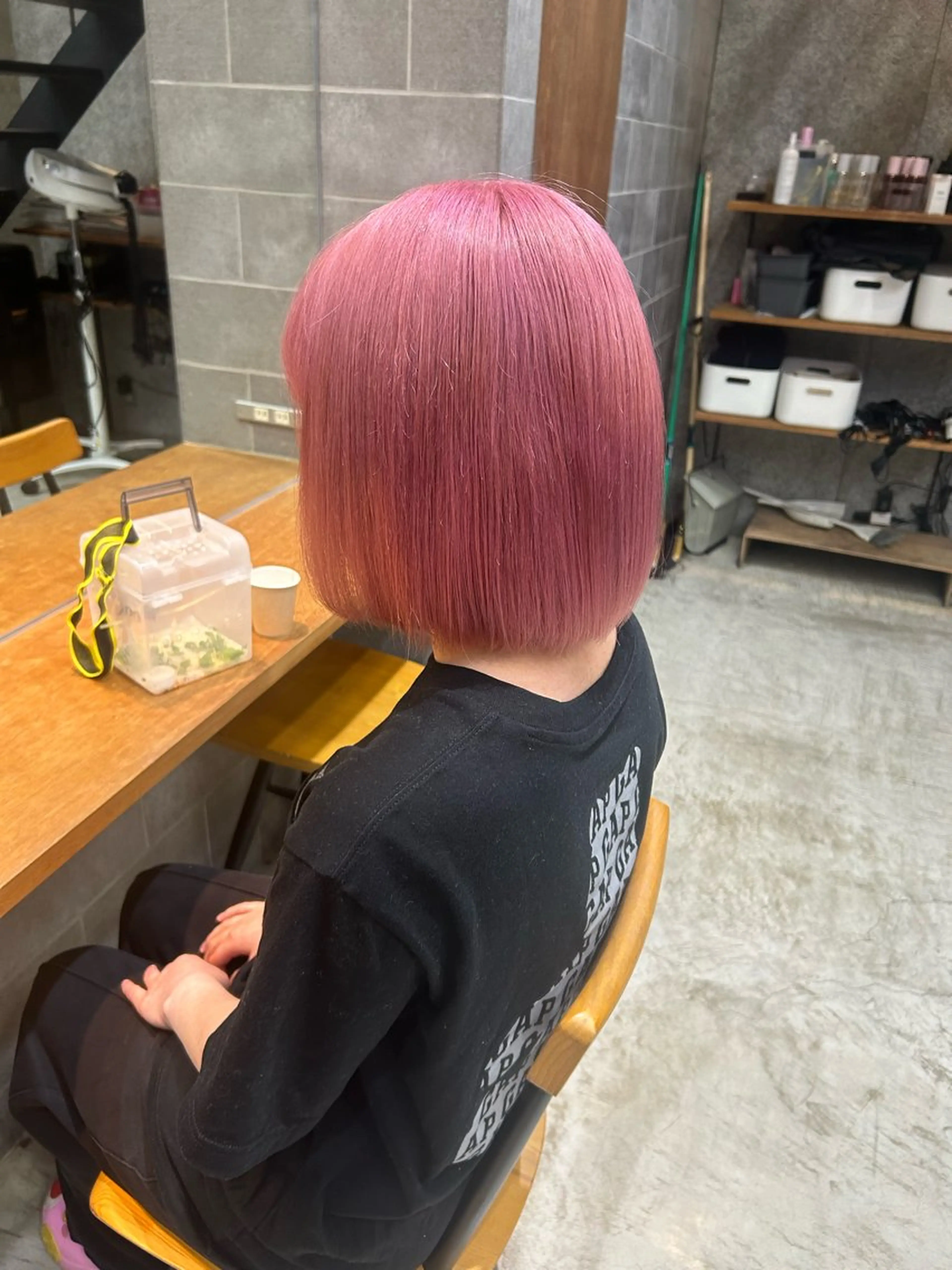 カラー ピンクカラー ヘアカラー トリートメント 🎀艶ハイトーン特化 セナ🎀のヘアスタイル