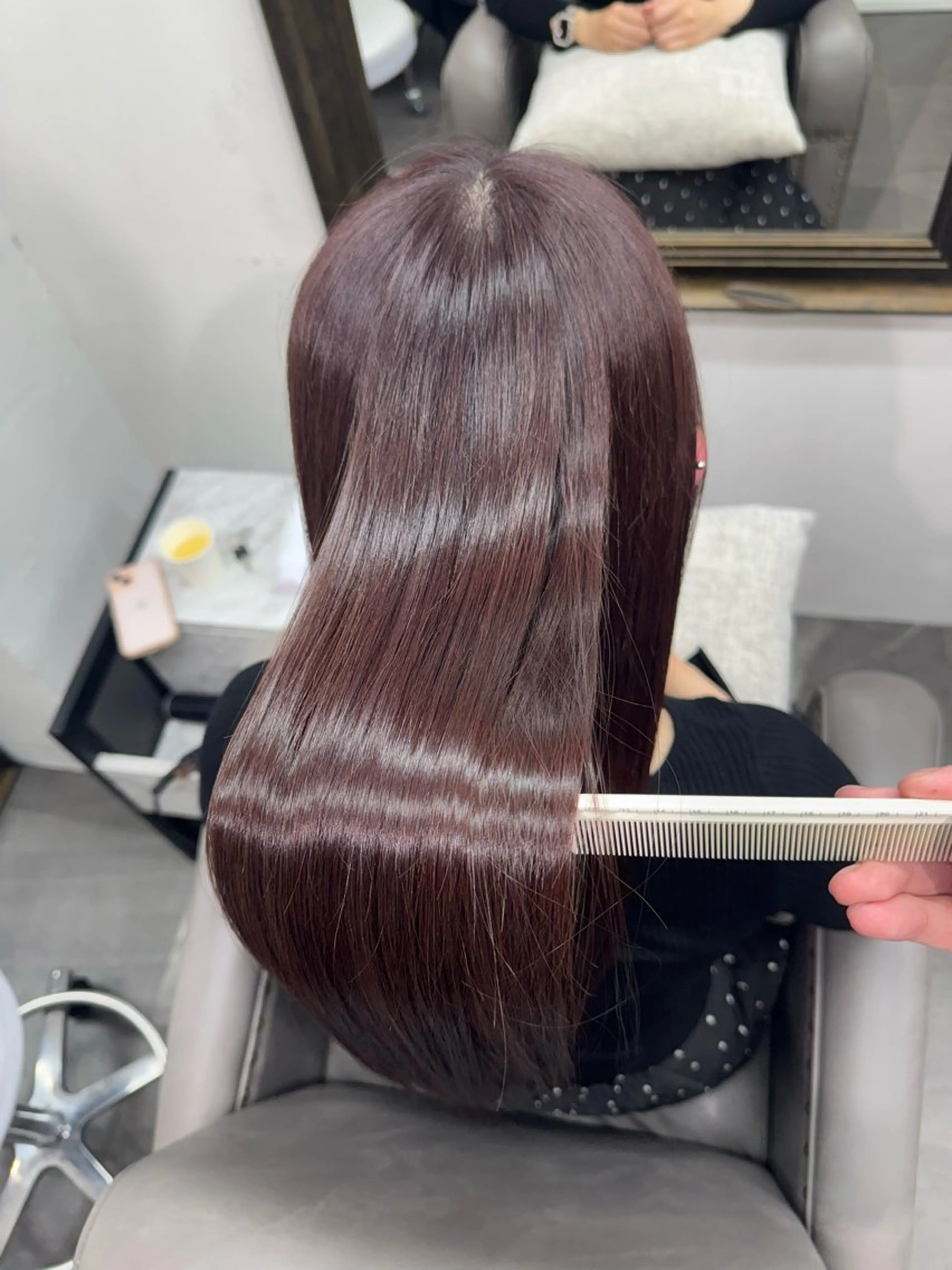 ロング LUPOTE所属・✨髪質改善美髪×🩵 艶透明感カラータイガのヘアスタイル