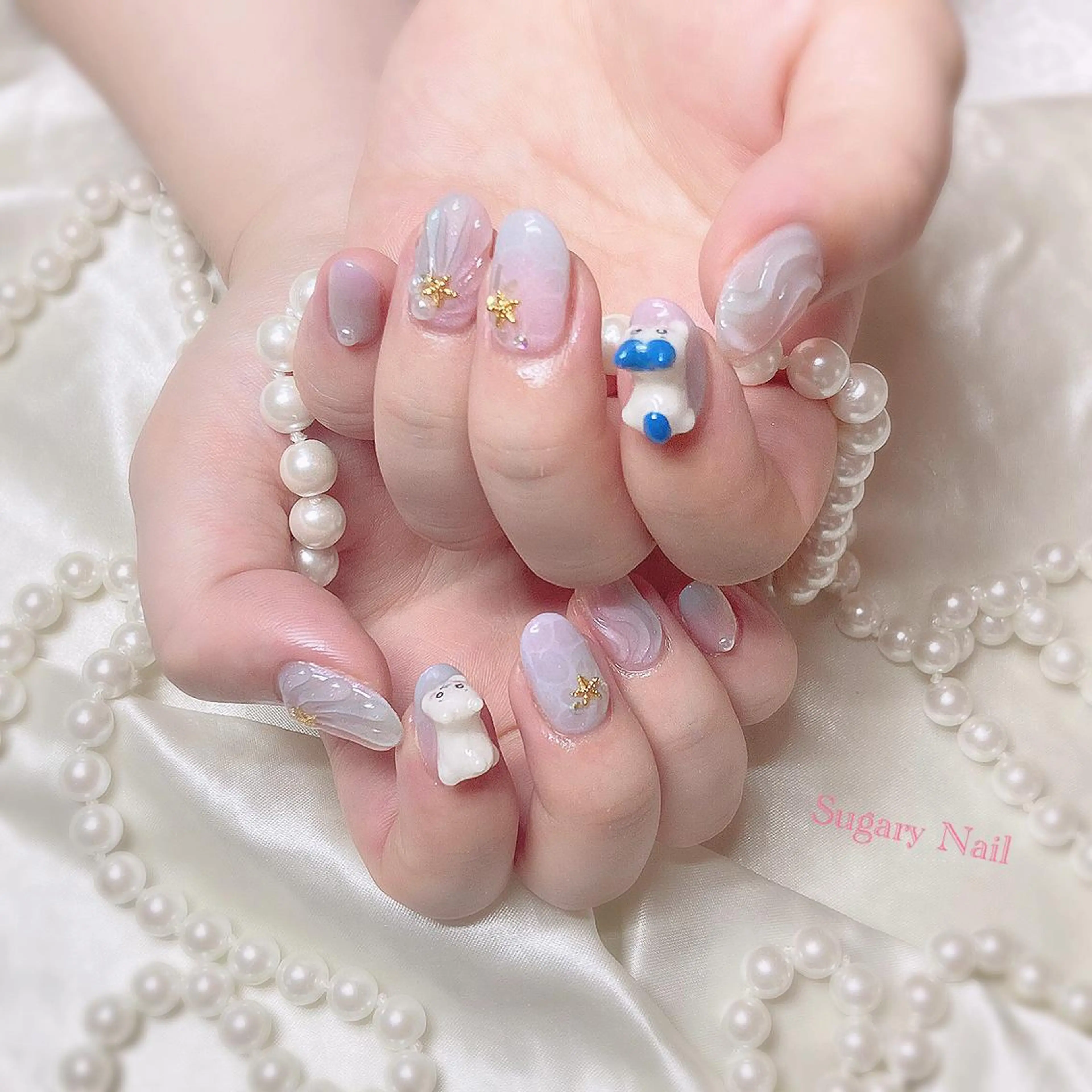 ネイル アートネイル ハンドネイル フットネイル SugaryNail Rinaのネイルデザイン