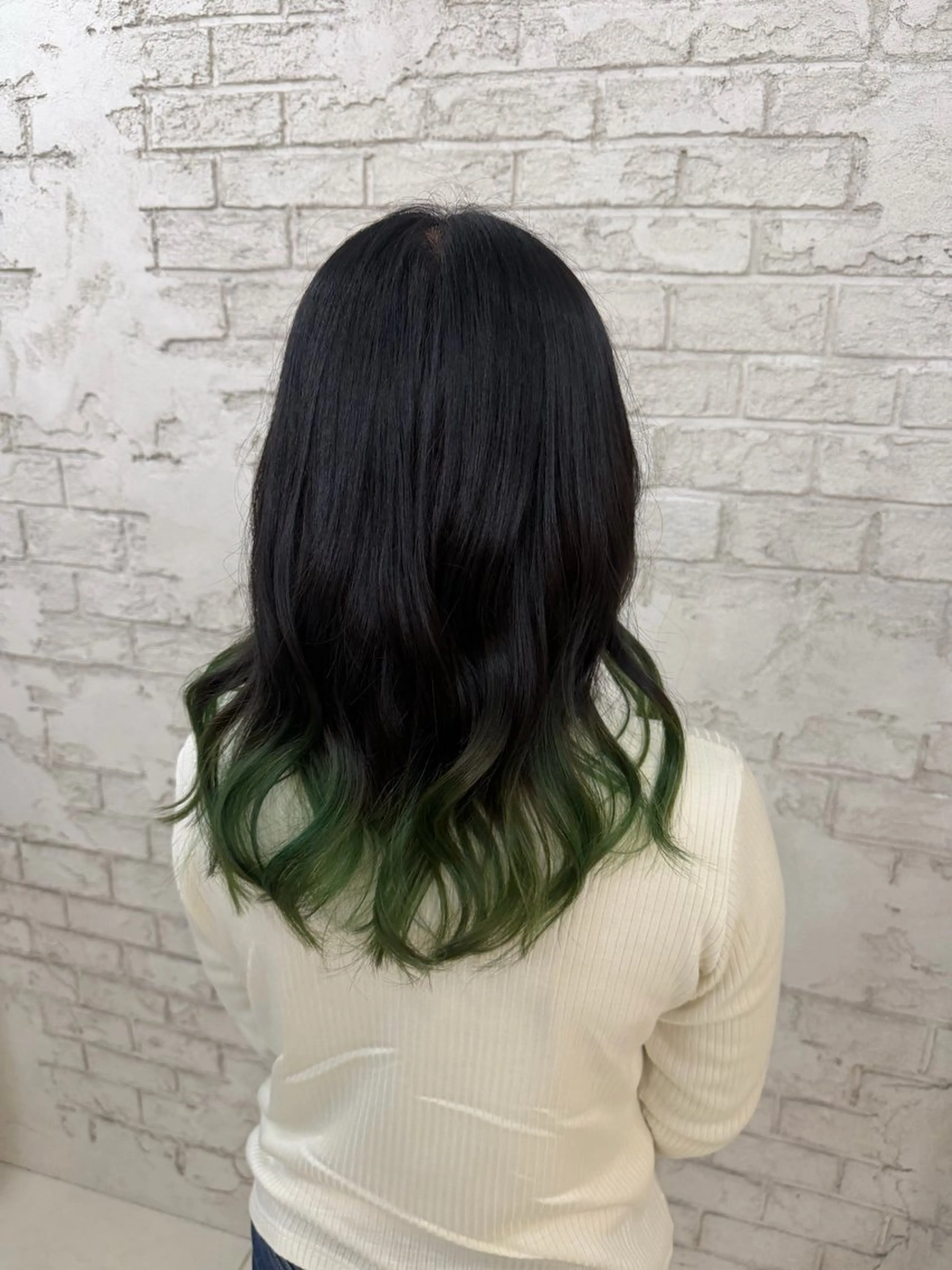 ロング ヘアカラー 池袋艶カラー/メイク 🎀Rina🎀💚のヘアスタイル