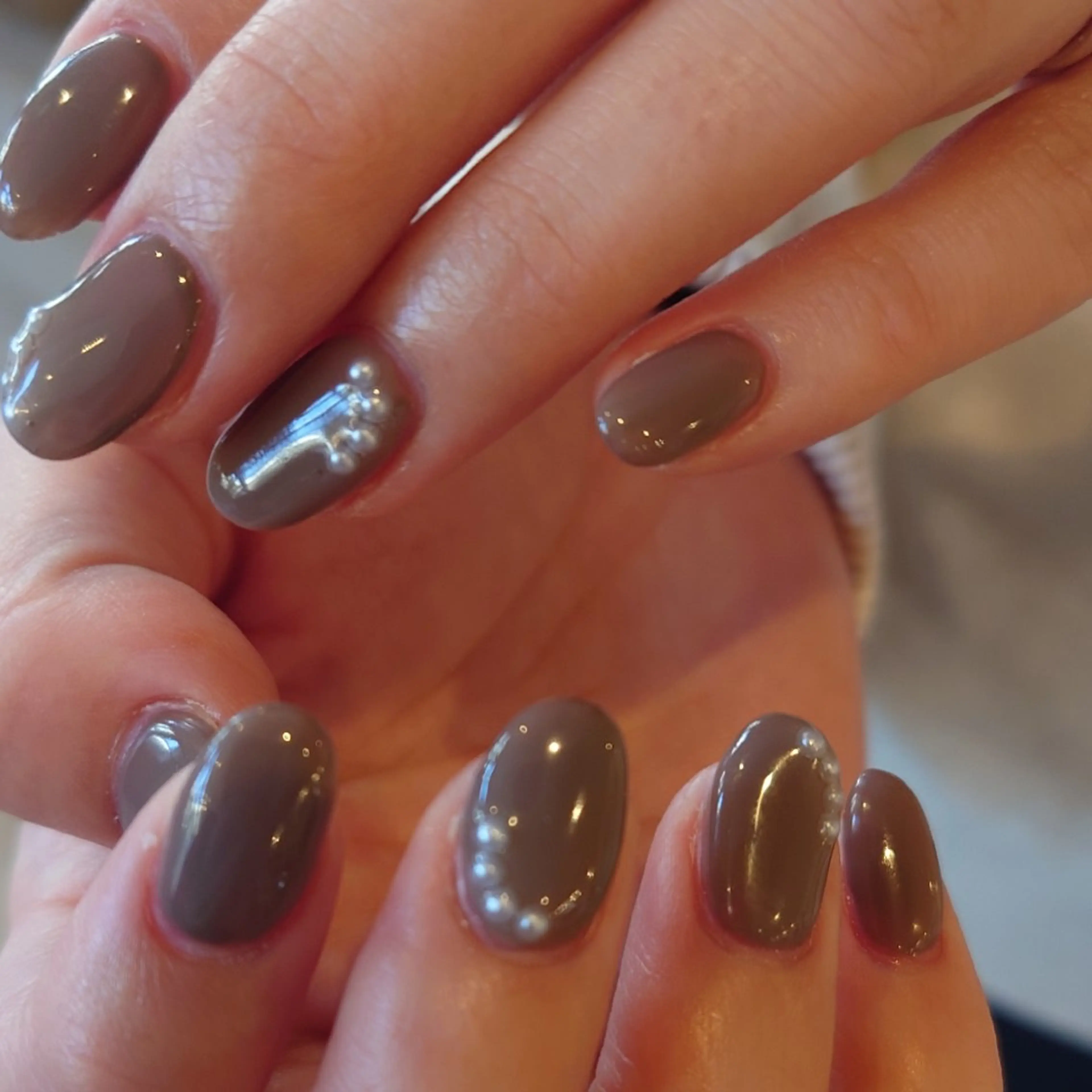 ネイル ハンドネイル REJOUIR 網干🪼のネイルデザイン