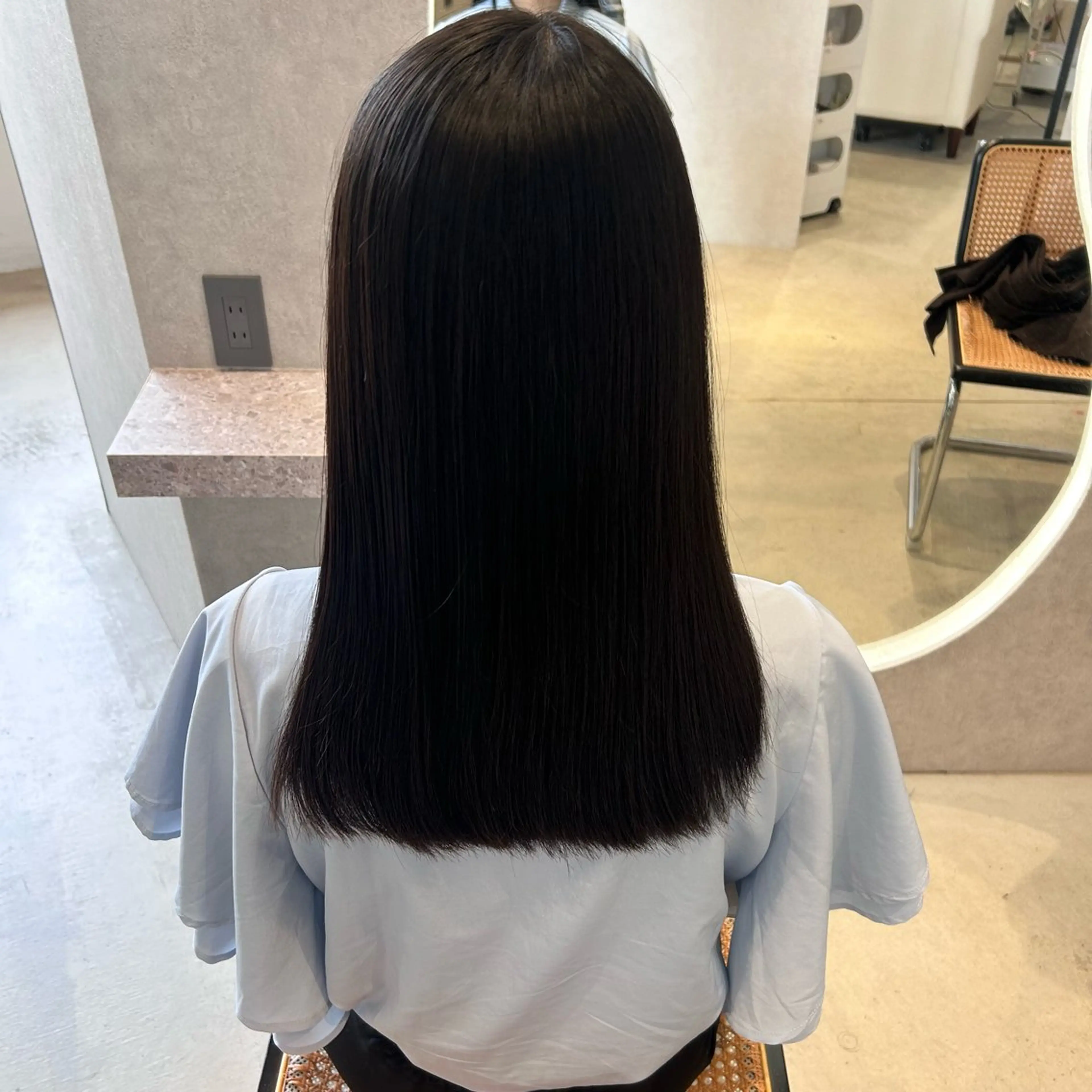 縮毛矯正 馬場 美咲のヘアスタイル