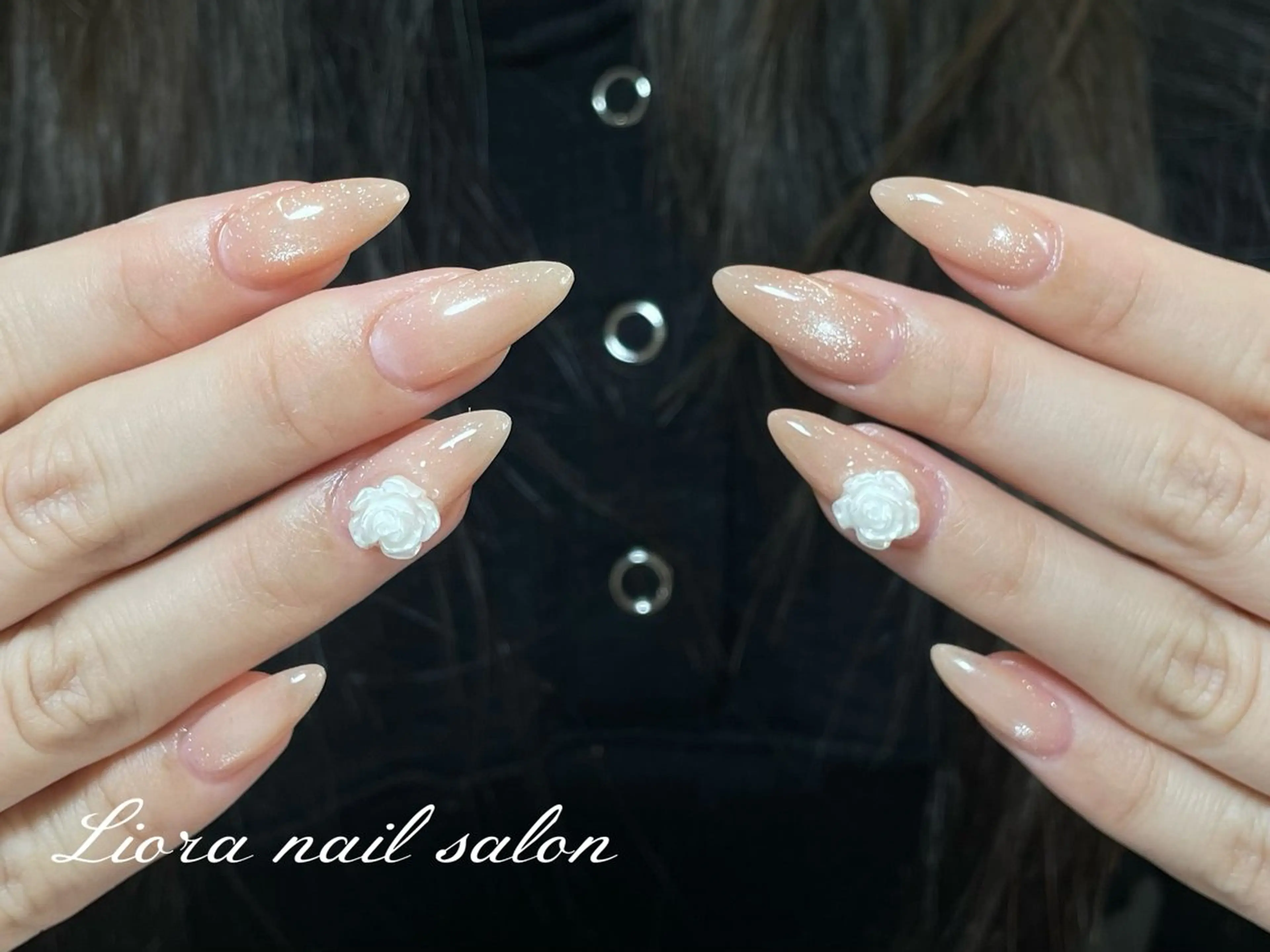 ネイル チークネイル フットネイル フレンチネイル ジェルネイル ガーリー ハンドネイル Liora nail スカルプ専門店のネイルデザイン