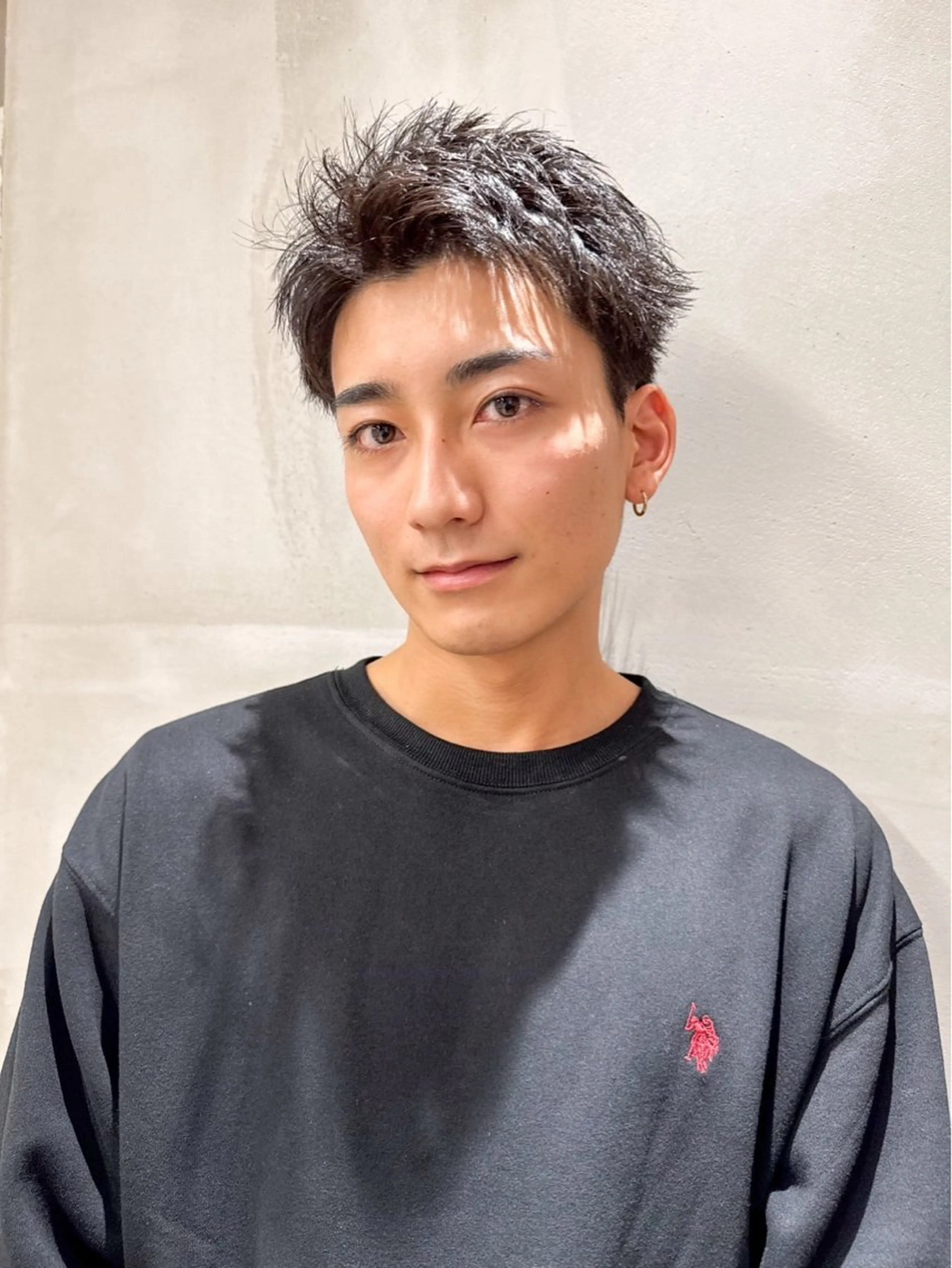 メンズ カット 山中 束真のヘアスタイル