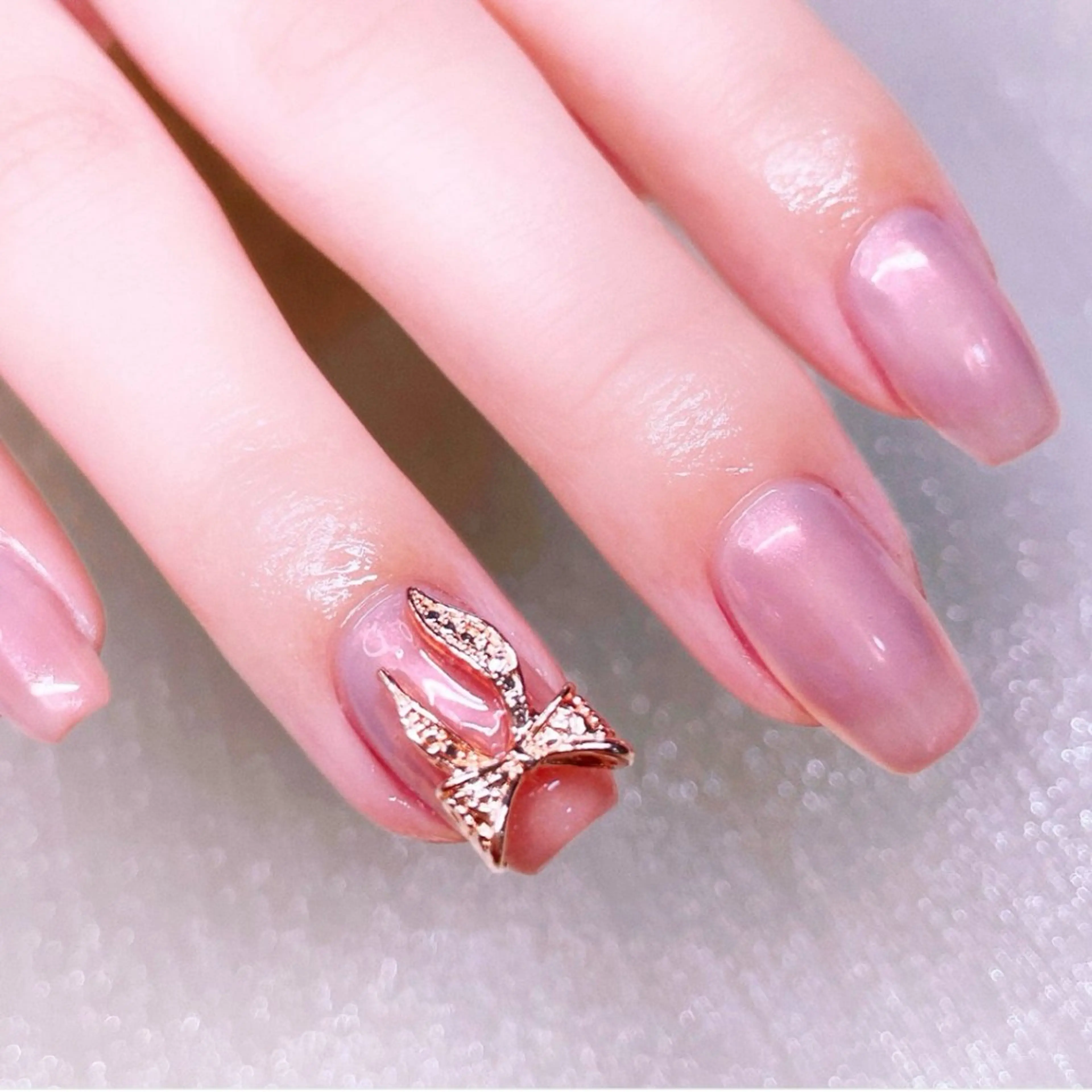 ネイル 長さ出し ハンドネイル Nailist SUZU所属・Nailist suzuのネイルデザイン