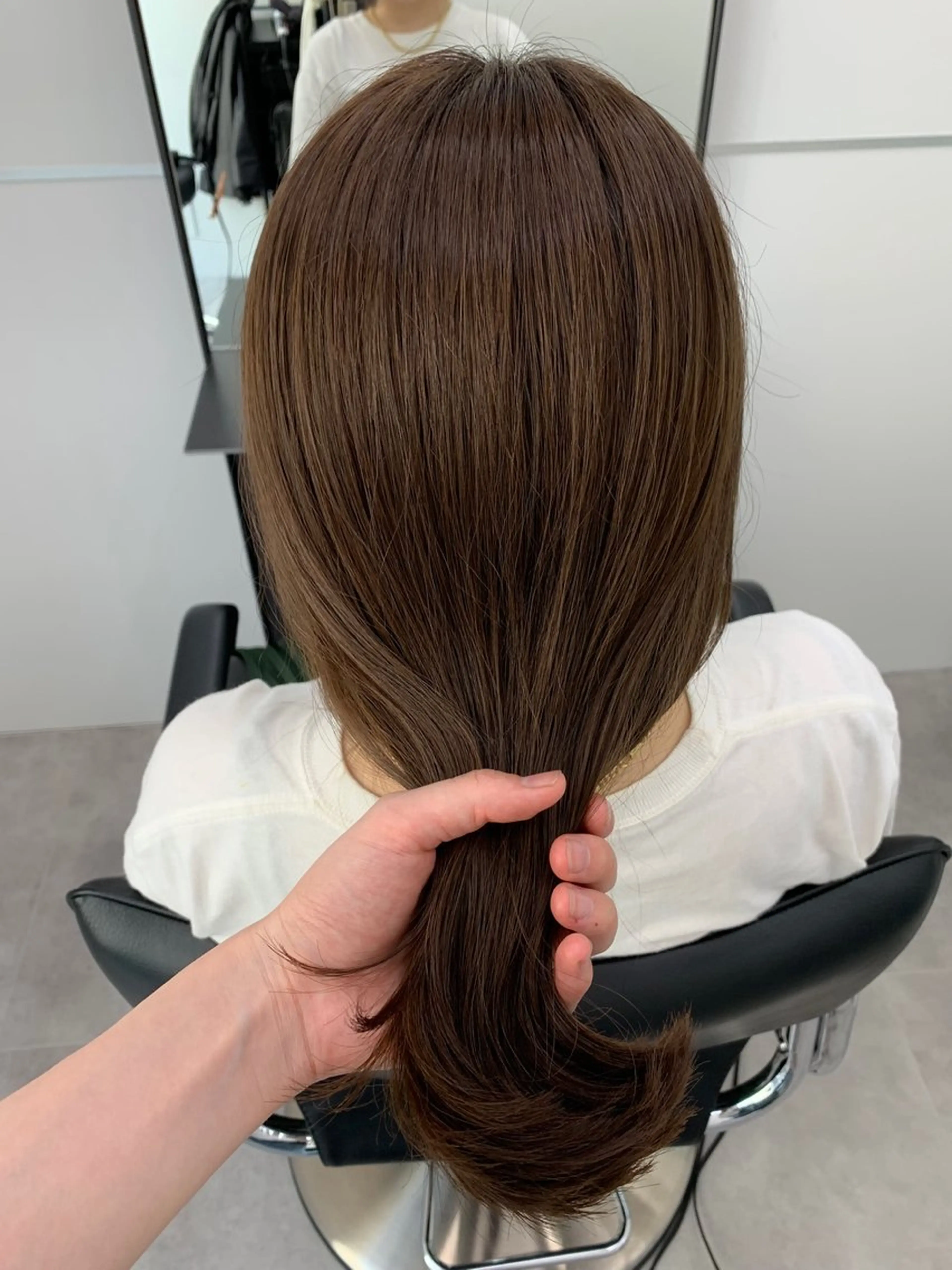 ミディアム カラー 本格ヘッドスパ🌿 ×ヘア 佐藤のヘアスタイル