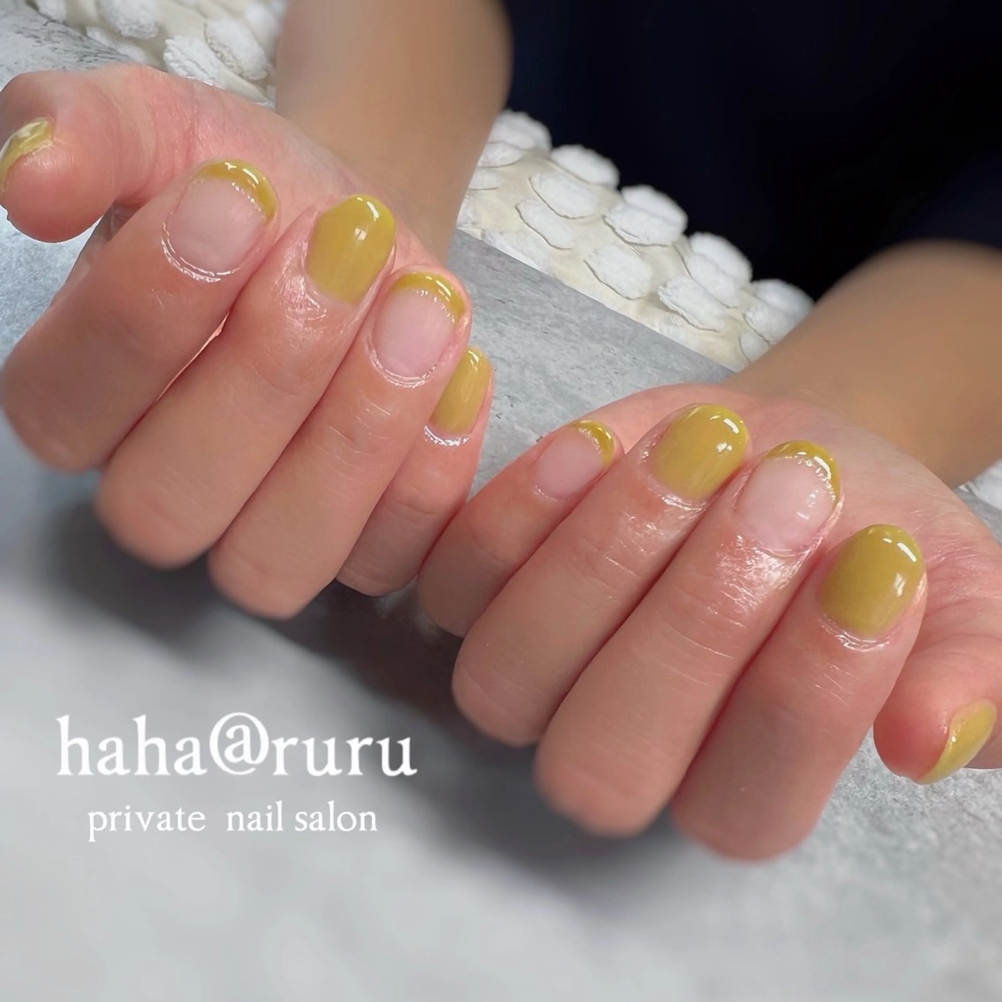 ネイル ピスタチオネイル haha@ ruruのネイルデザイン