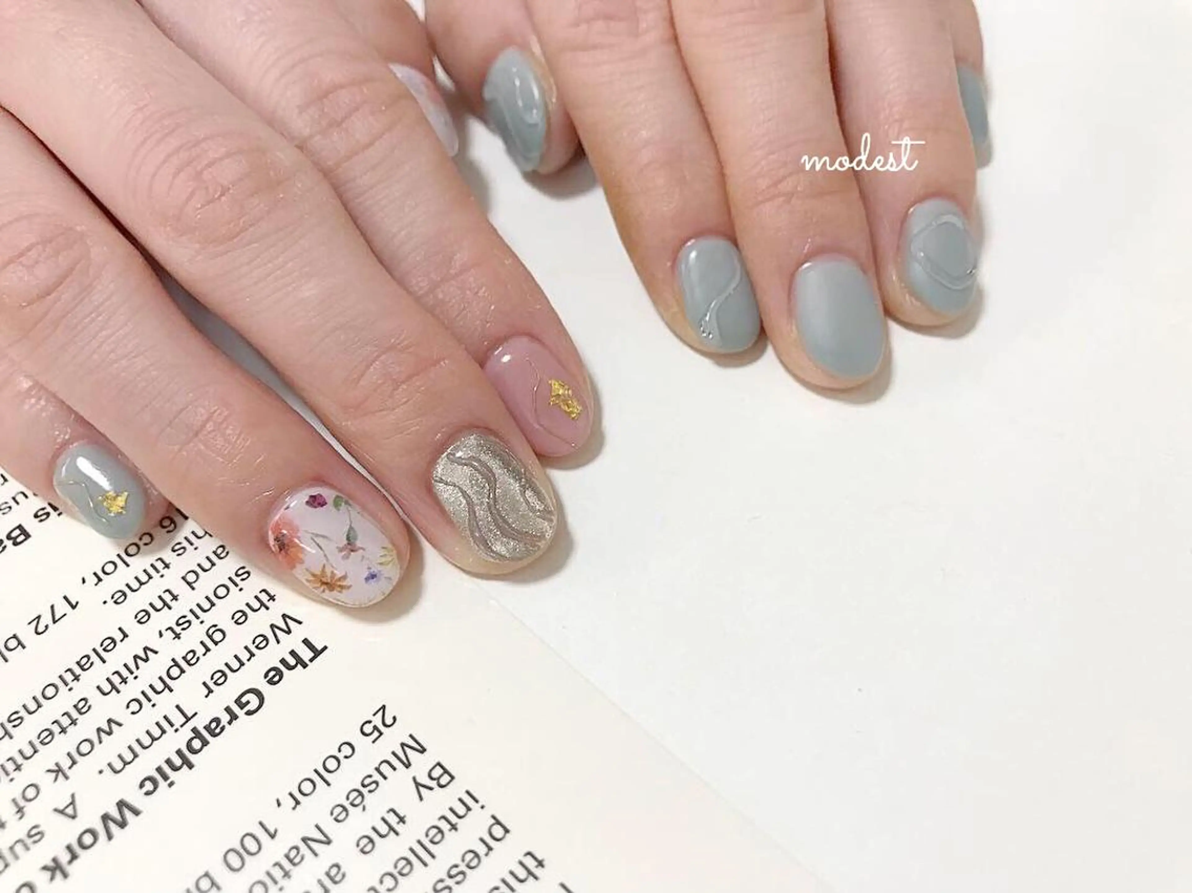 ネイル 久田 悠佳のネイルデザイン