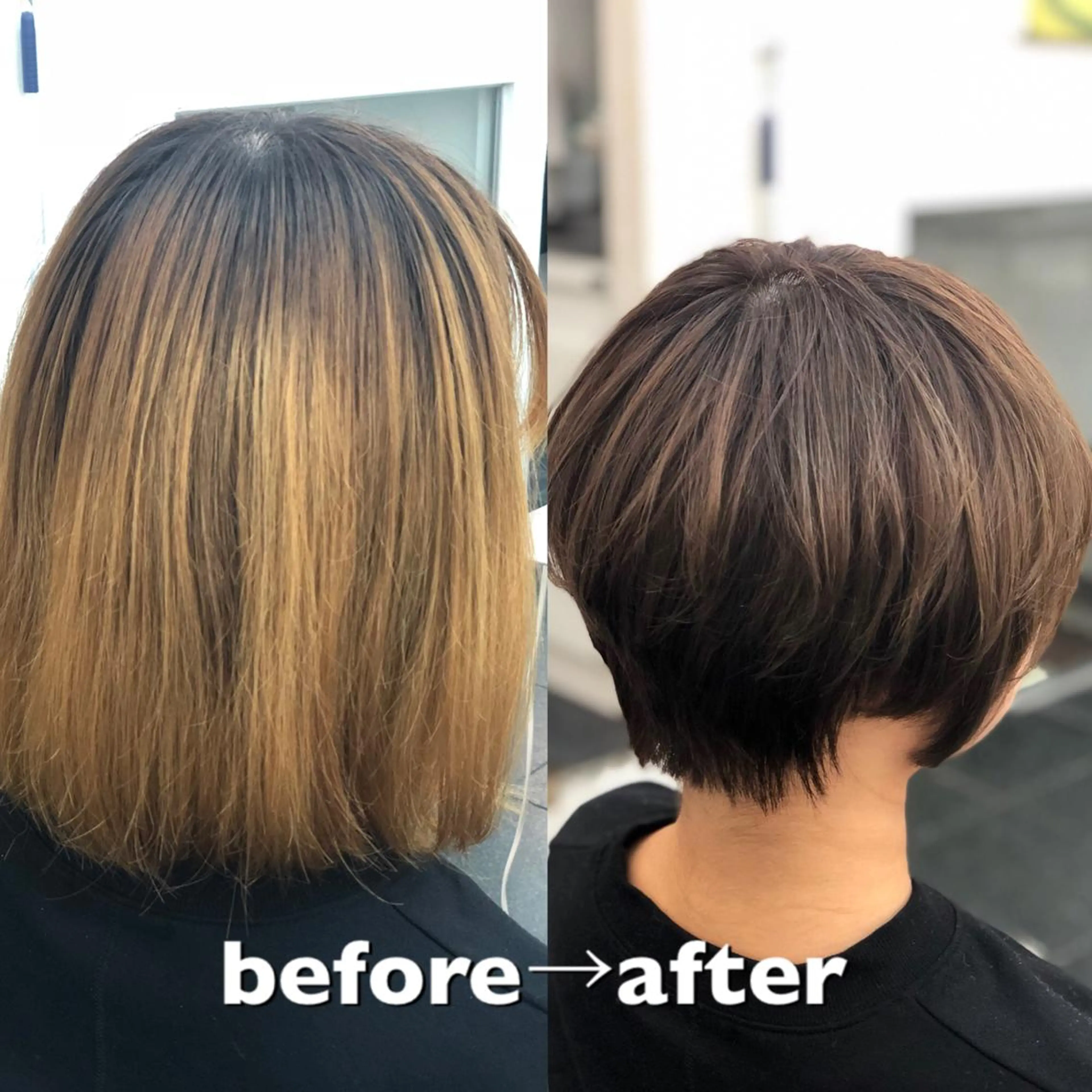 ショート カラー 艶髪職人 山本隼正のヘアスタイル