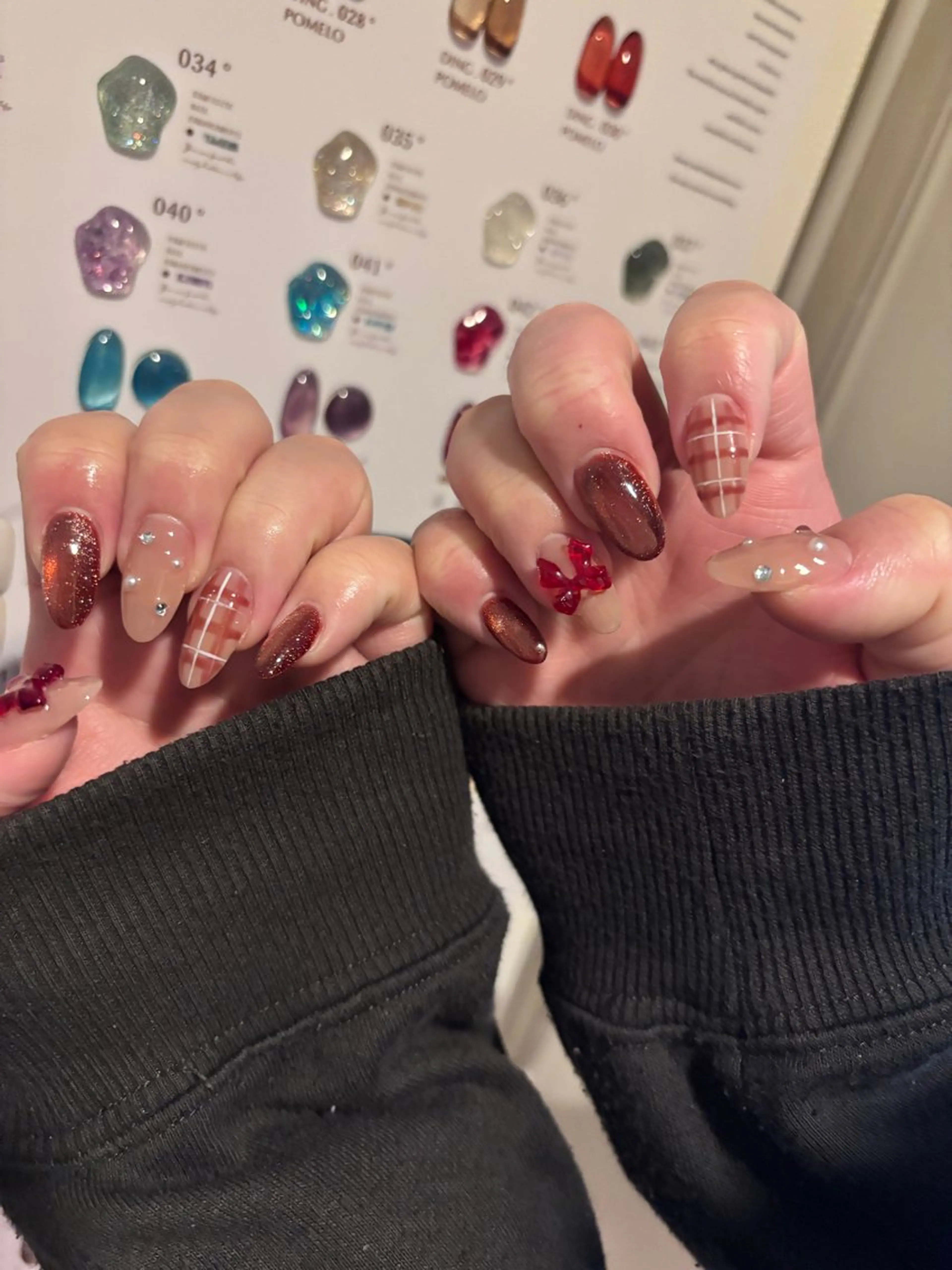 ネイル 韓国ネイル 持ち込み ニュアンスネイル ネイルチップ ハンドネイル TABI ANA.CHUOのネイルデザイン