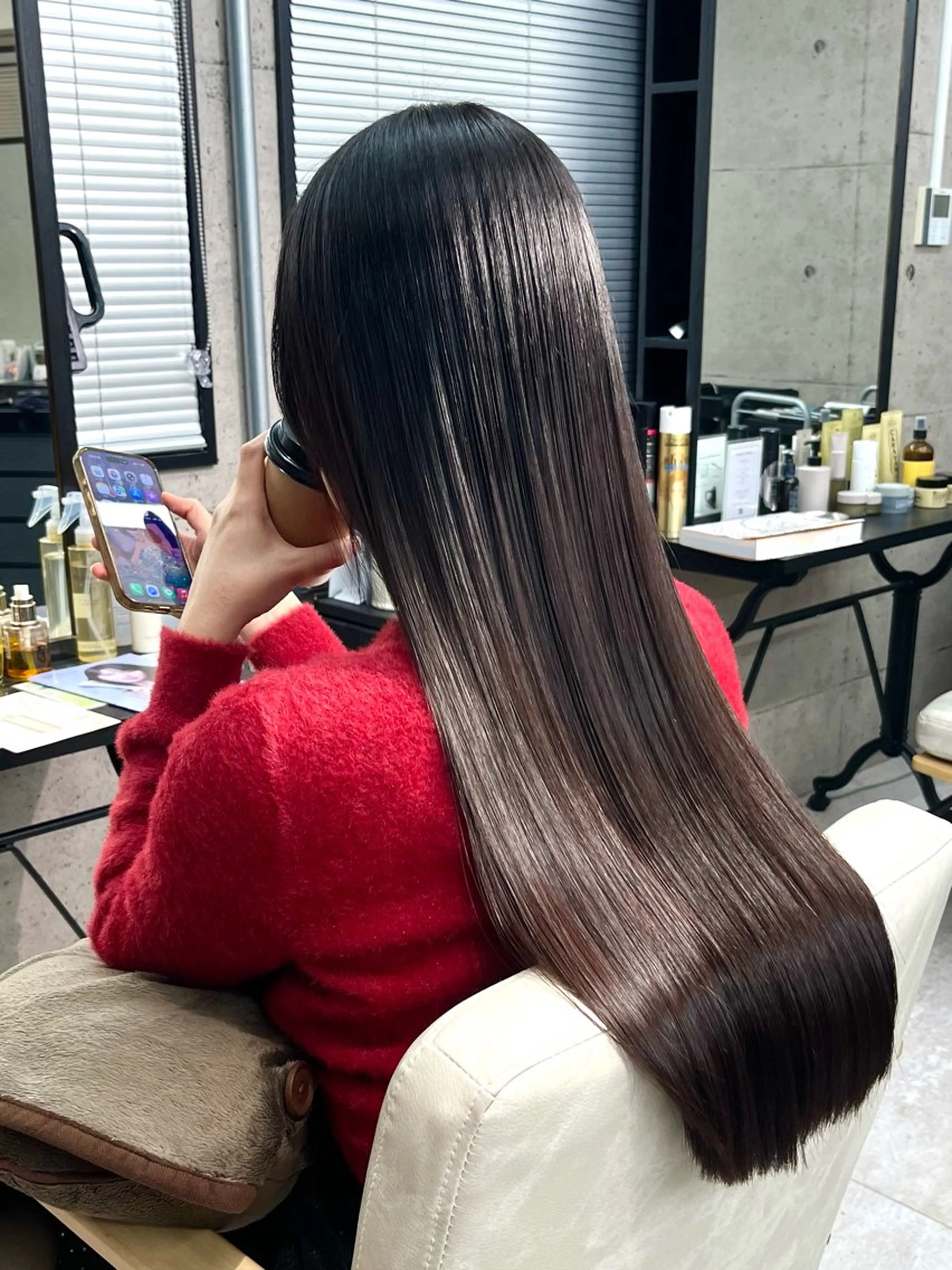 似合わせカット＋補修トリートメントの写真