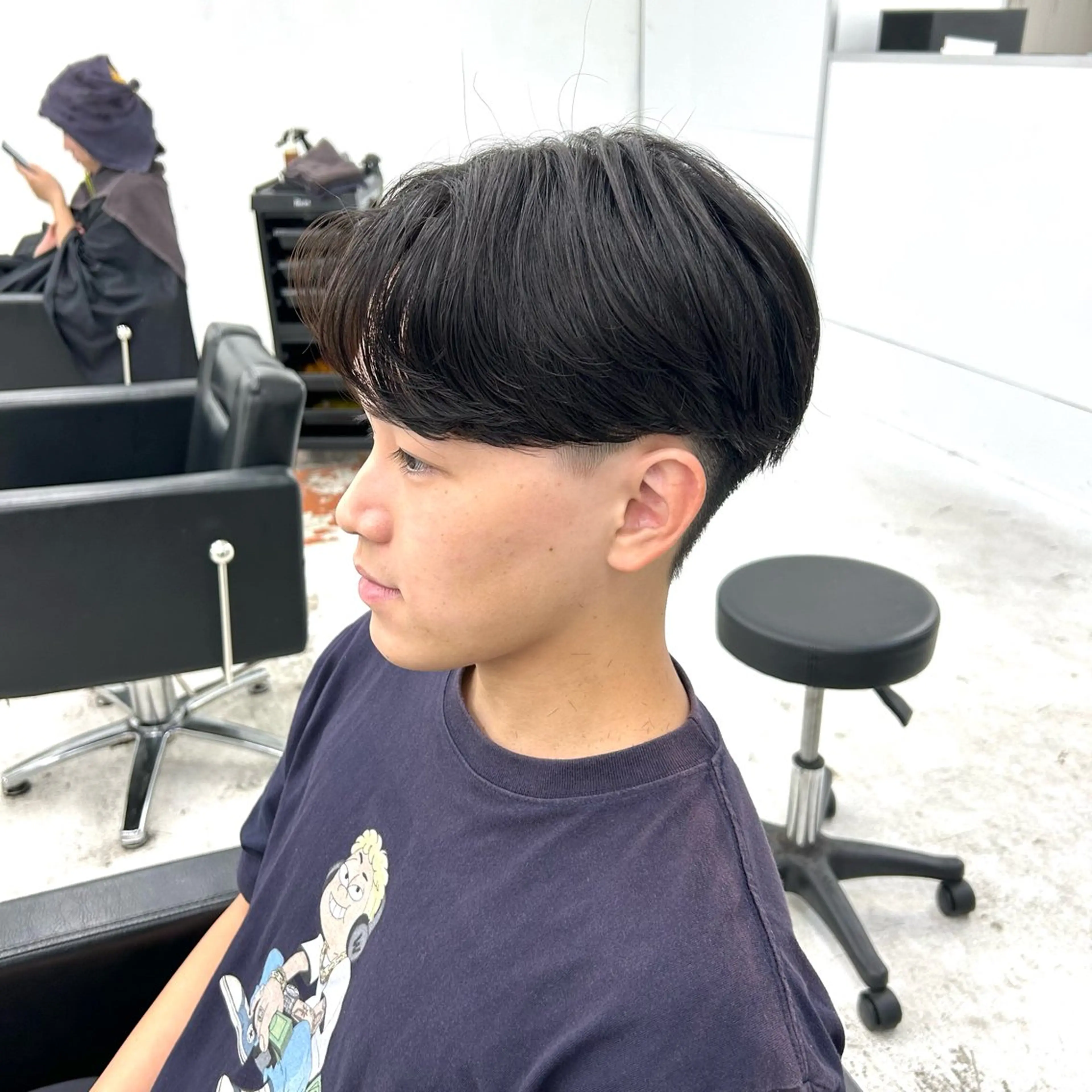 ショート パーマ メンズ メンズパーマ ニュアンスパーマ 【メンズパーマ特化】 🍏網中勇喜のヘアスタイル