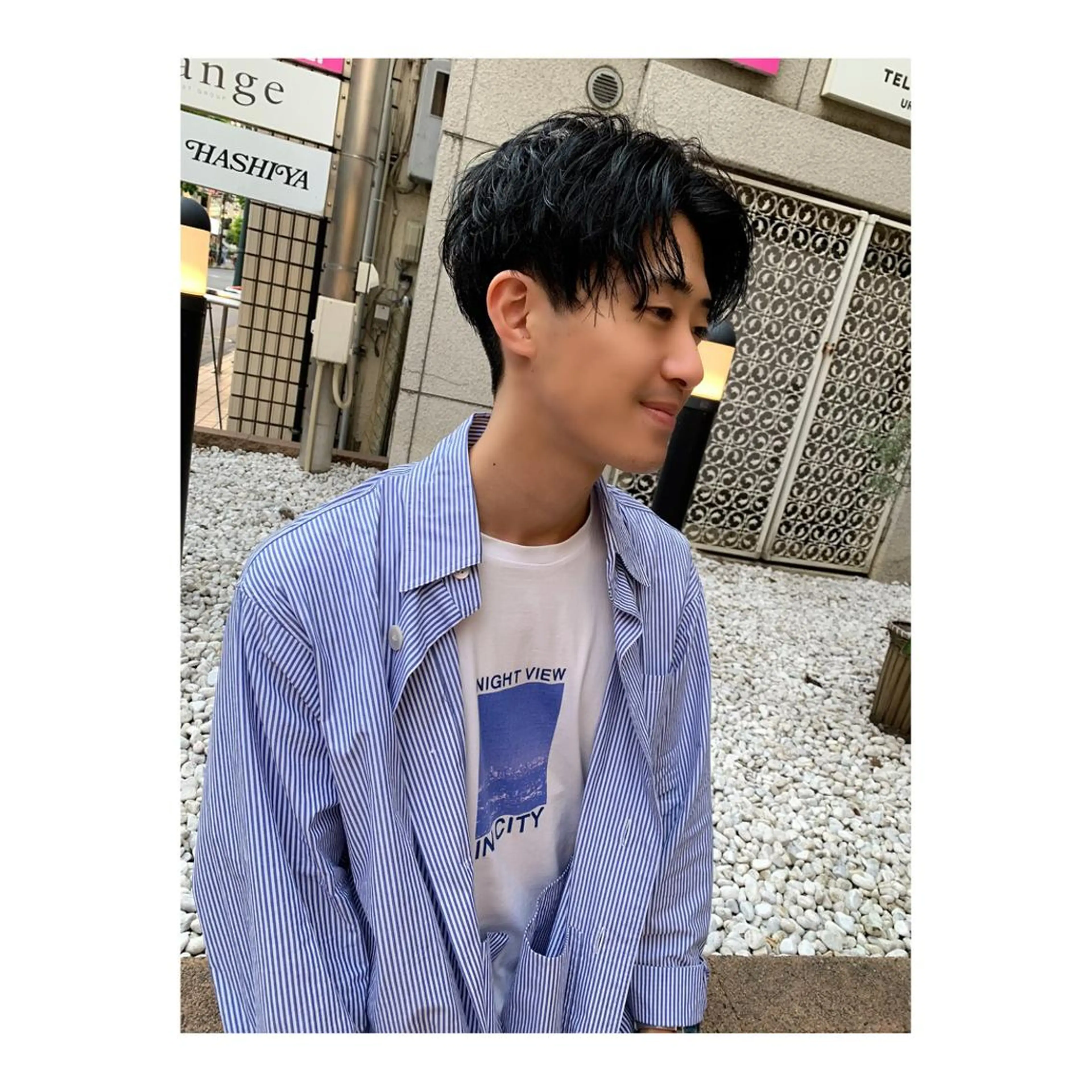 ショート ヘアアレンジ メンズ ange☞ soutaのヘアスタイル