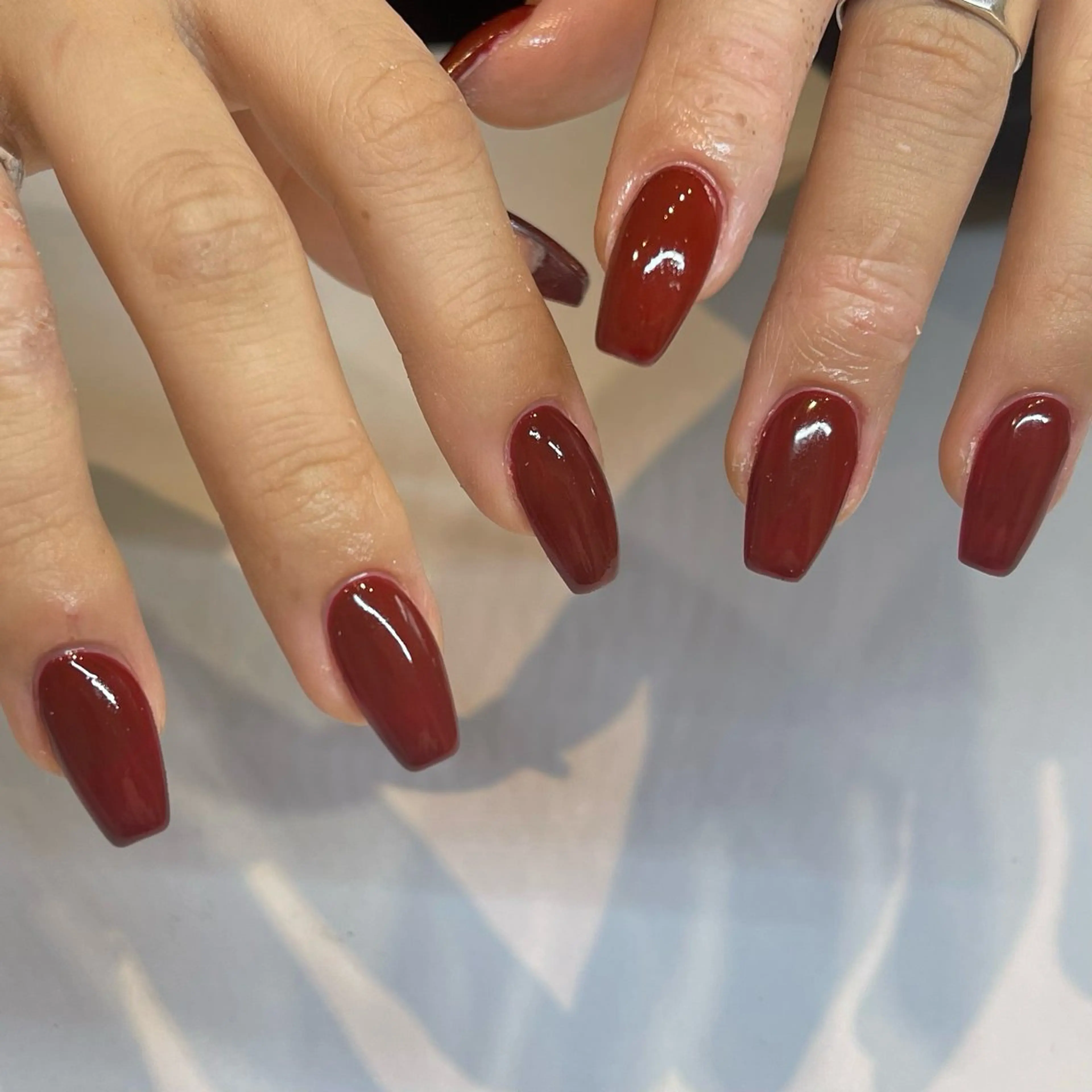 Hand🤚🏾ワンカラー(パラジェル変更+1100円、一色追加＋550円)の写真