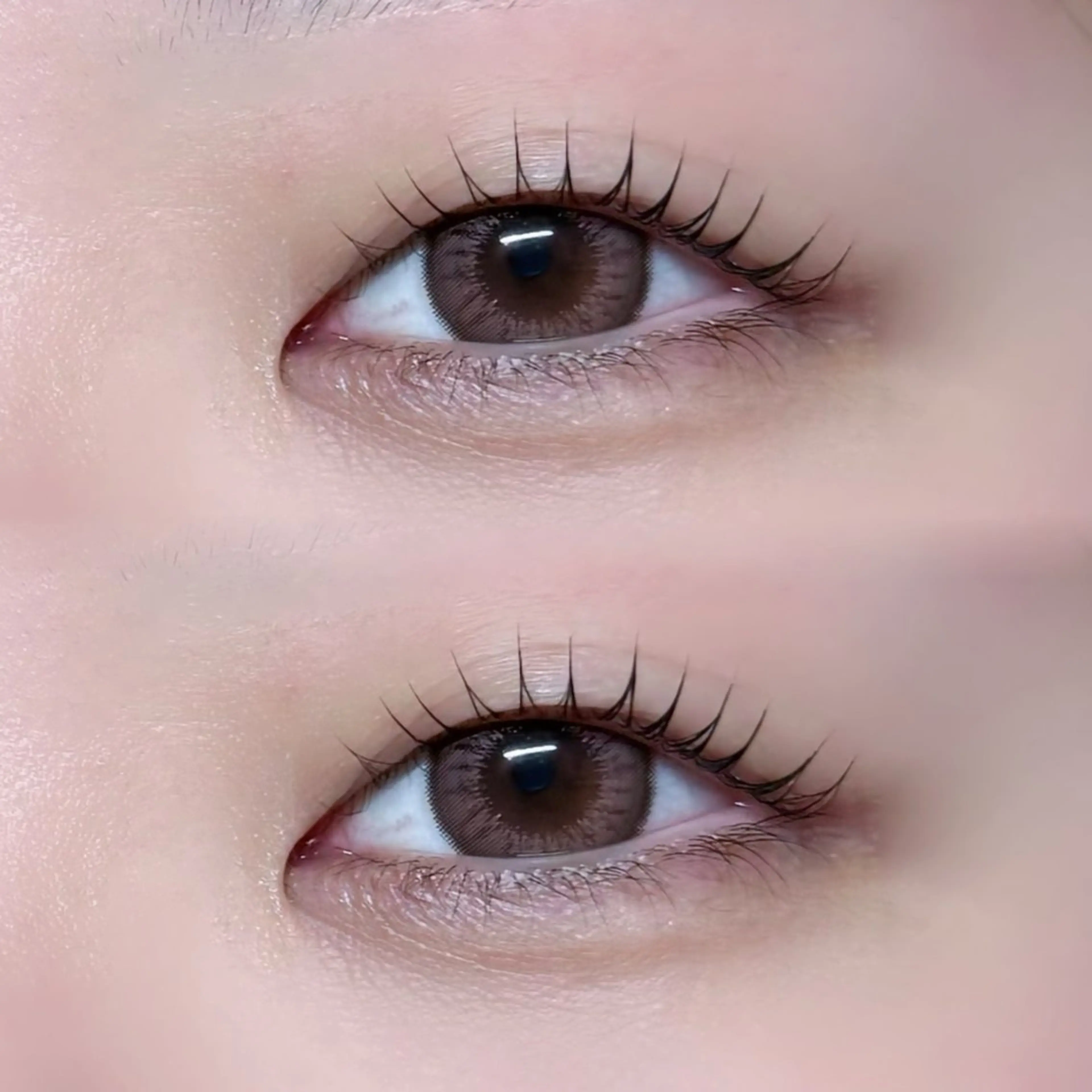 マツエク・マツパ パリジェンヌラッシュリフト 一重×まつ毛パーマ マツパ Lunella RENAのマツエク・マツパデザイン