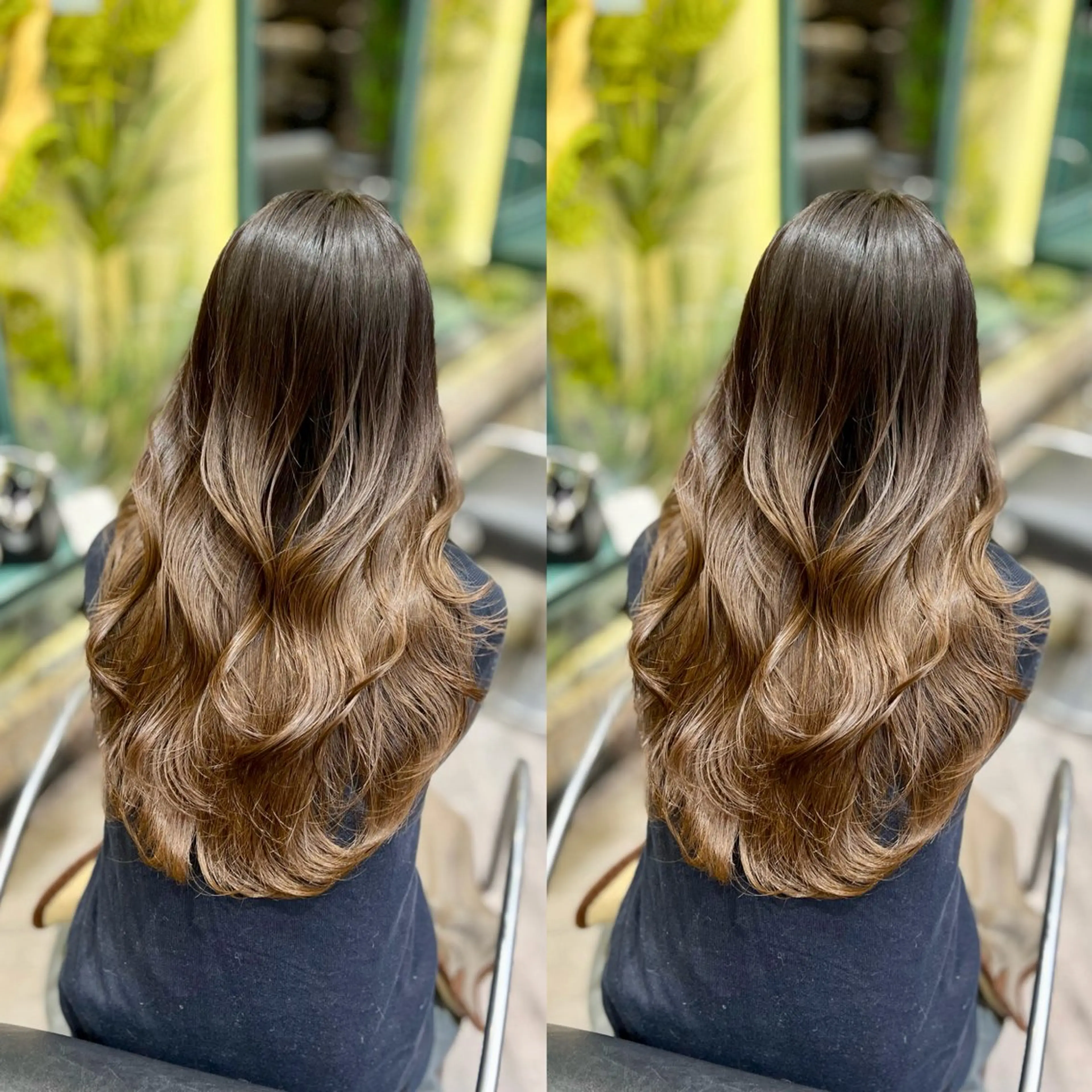 ロング カット ヘアカラー トリートメント 🎀艶髪の達人 飯田啓奨🎀のヘアスタイル