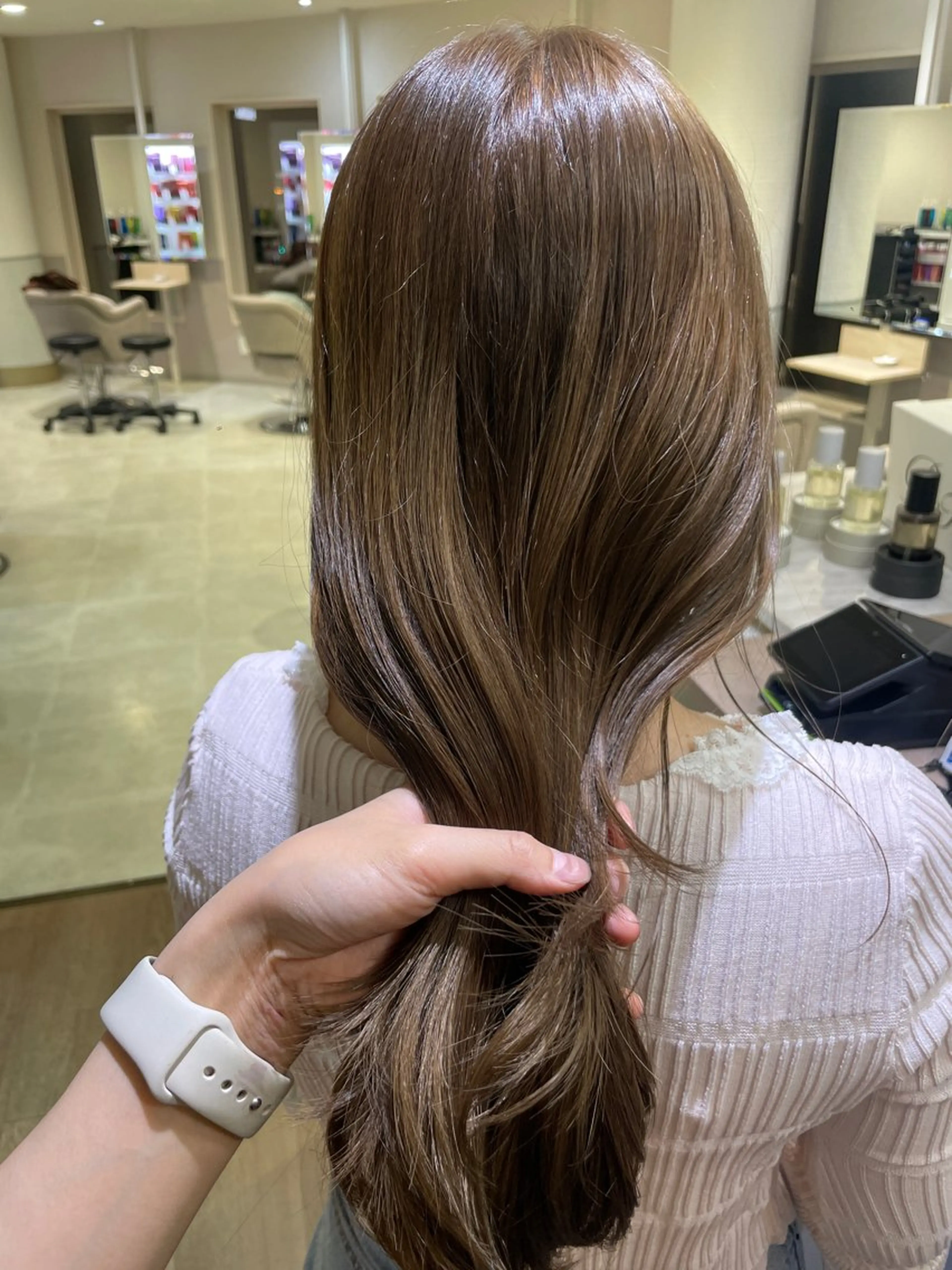 ロング カラー ヘアカラー HARUKA韓国ヘア /Luana梅田のヘアスタイル