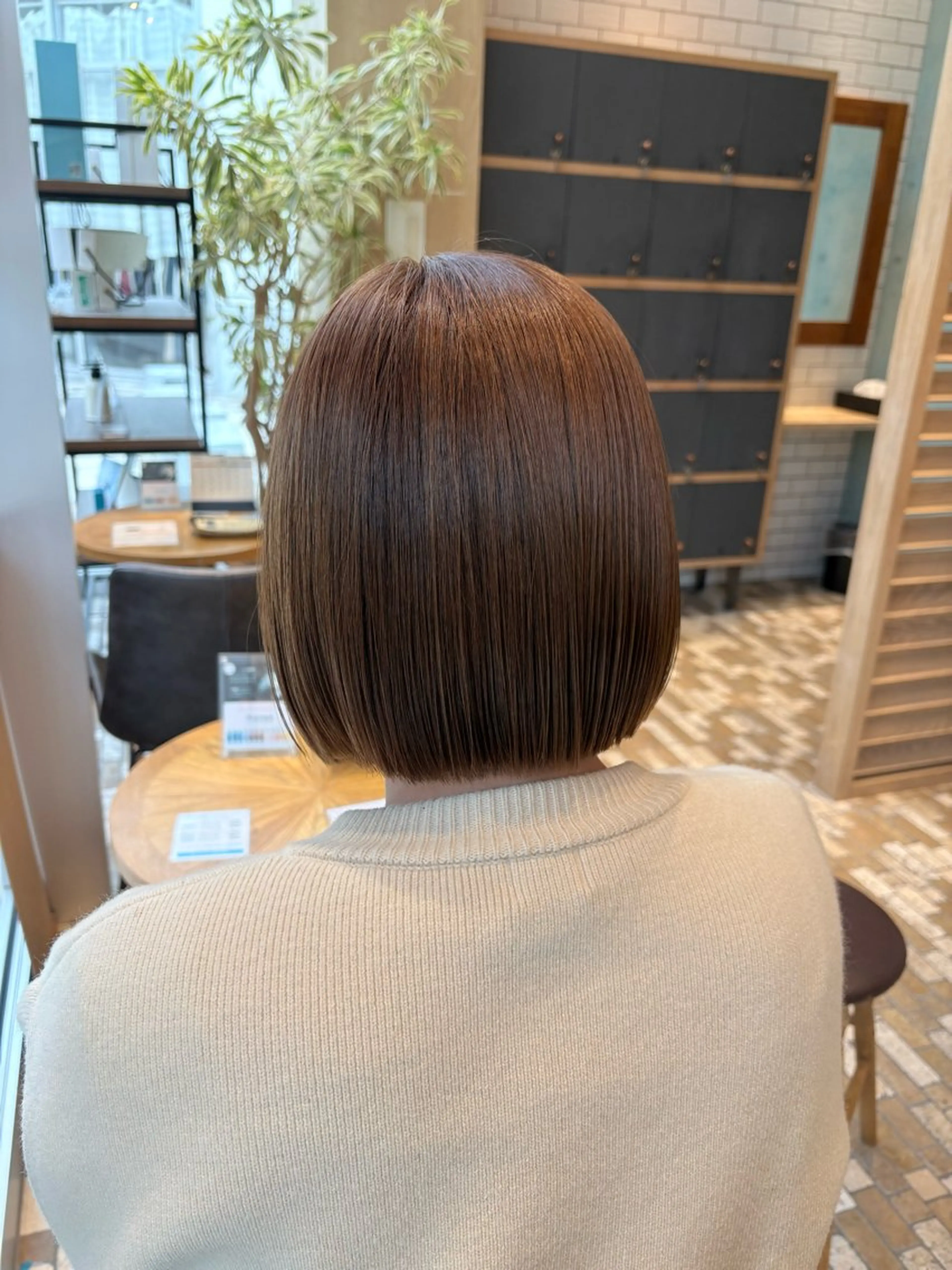 ショート カット ヘアカラー 縮毛矯正 Lolonois 森ノ宮/RINのヘアスタイル