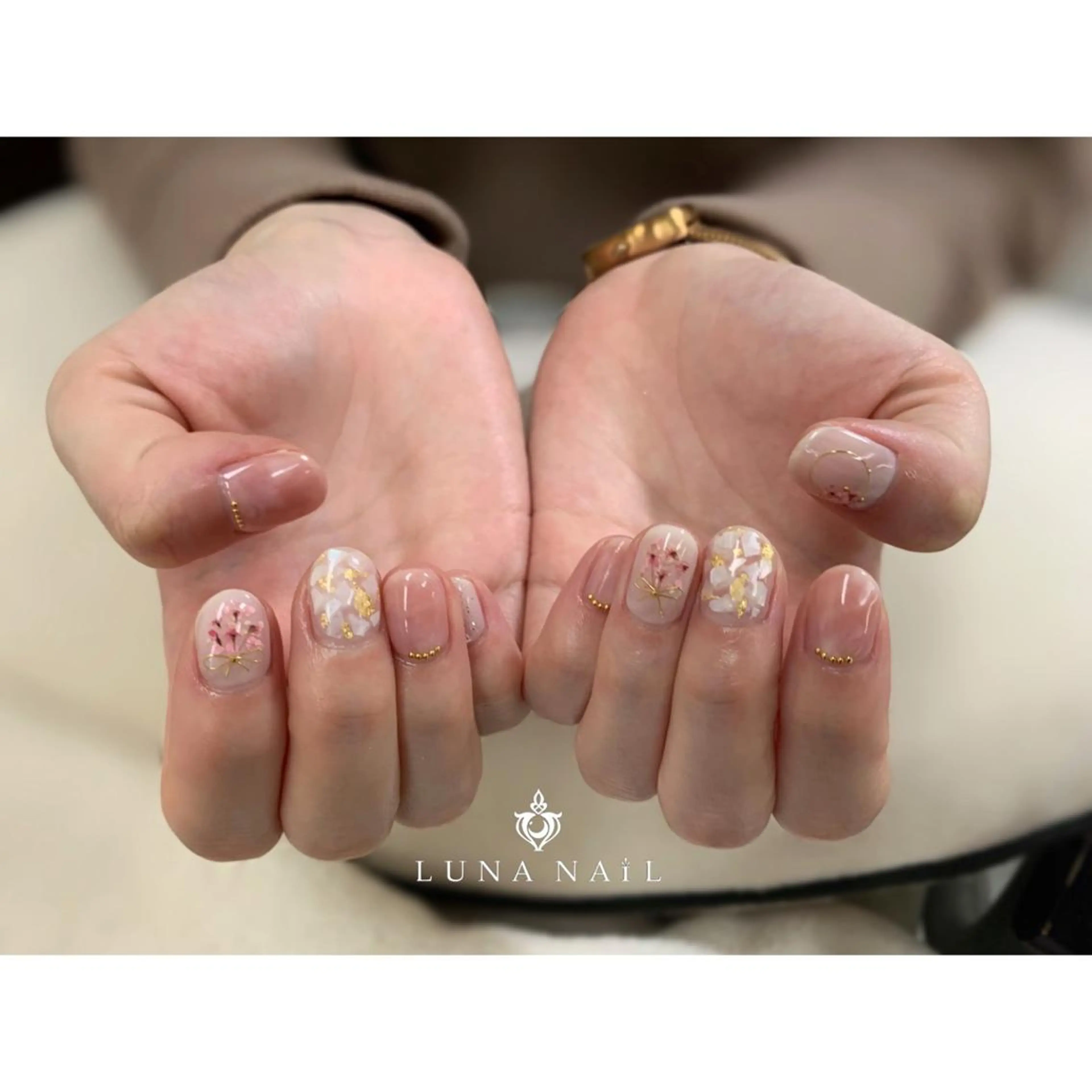 ネイル ハンドネイル アトリエ　ミモザ所属・いまむら あかりのネイルデザイン