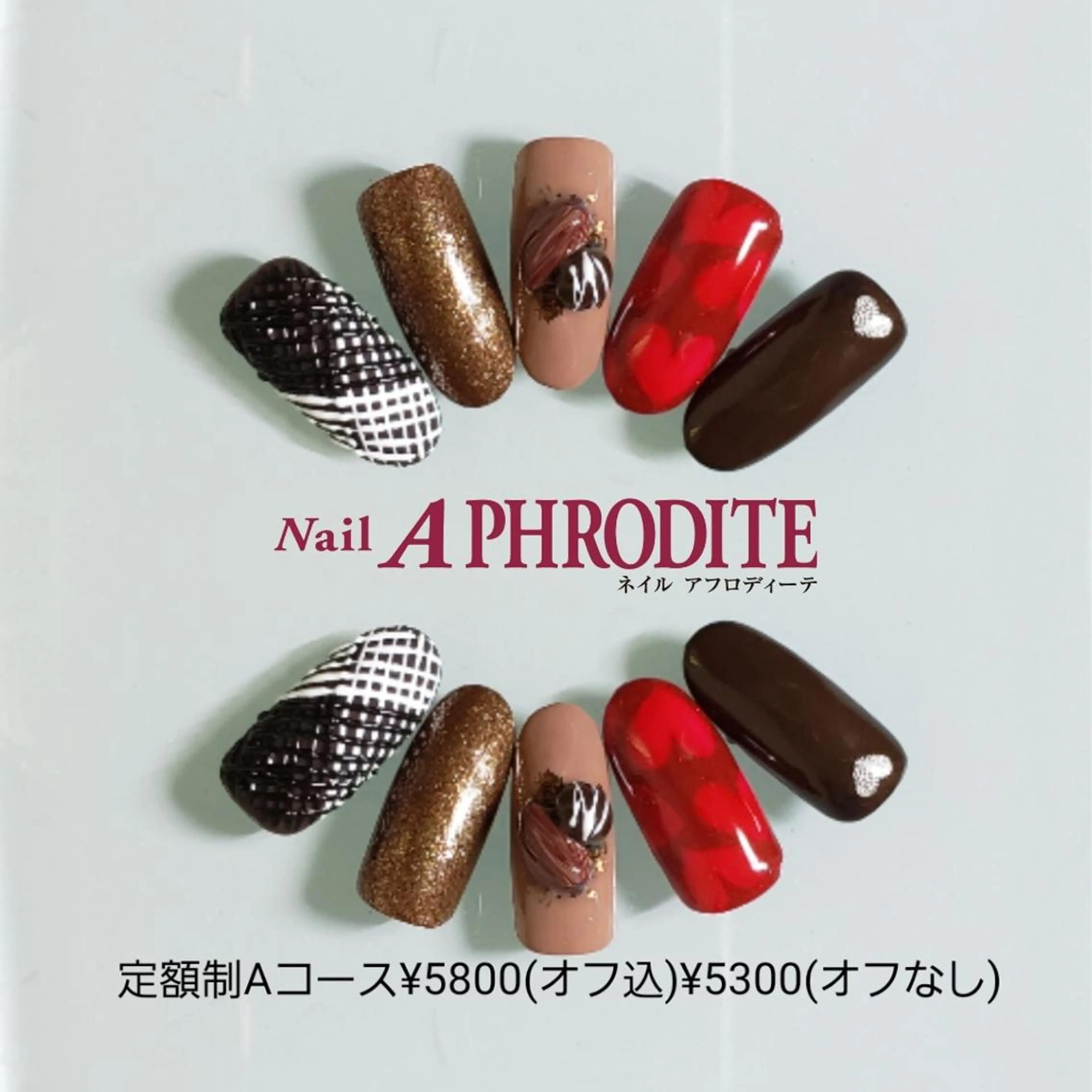 ネイル 持ち込み ハンドネイル Nail Aphroditeのネイルデザイン