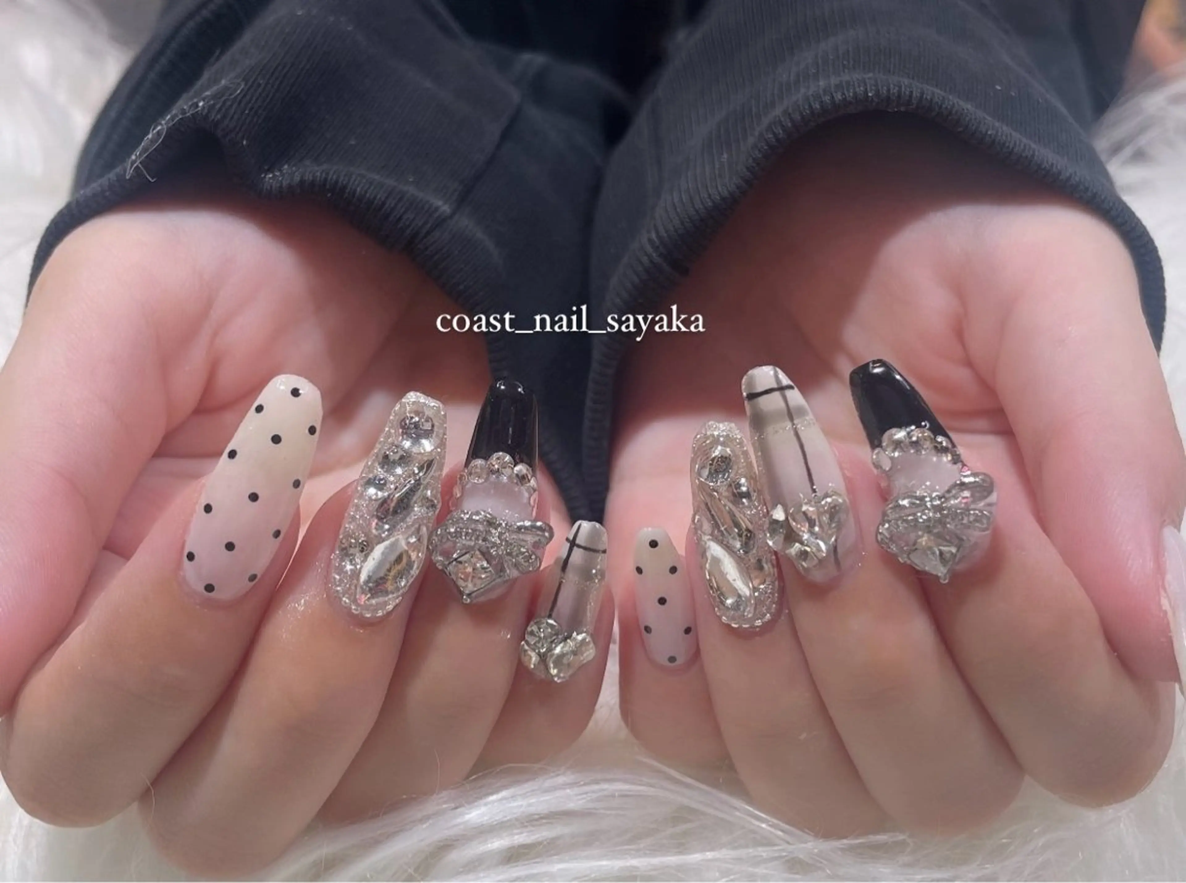 ネイル HOSHI ⭐️辻堂 /藤沢ガーリーネイルのネイルデザイン