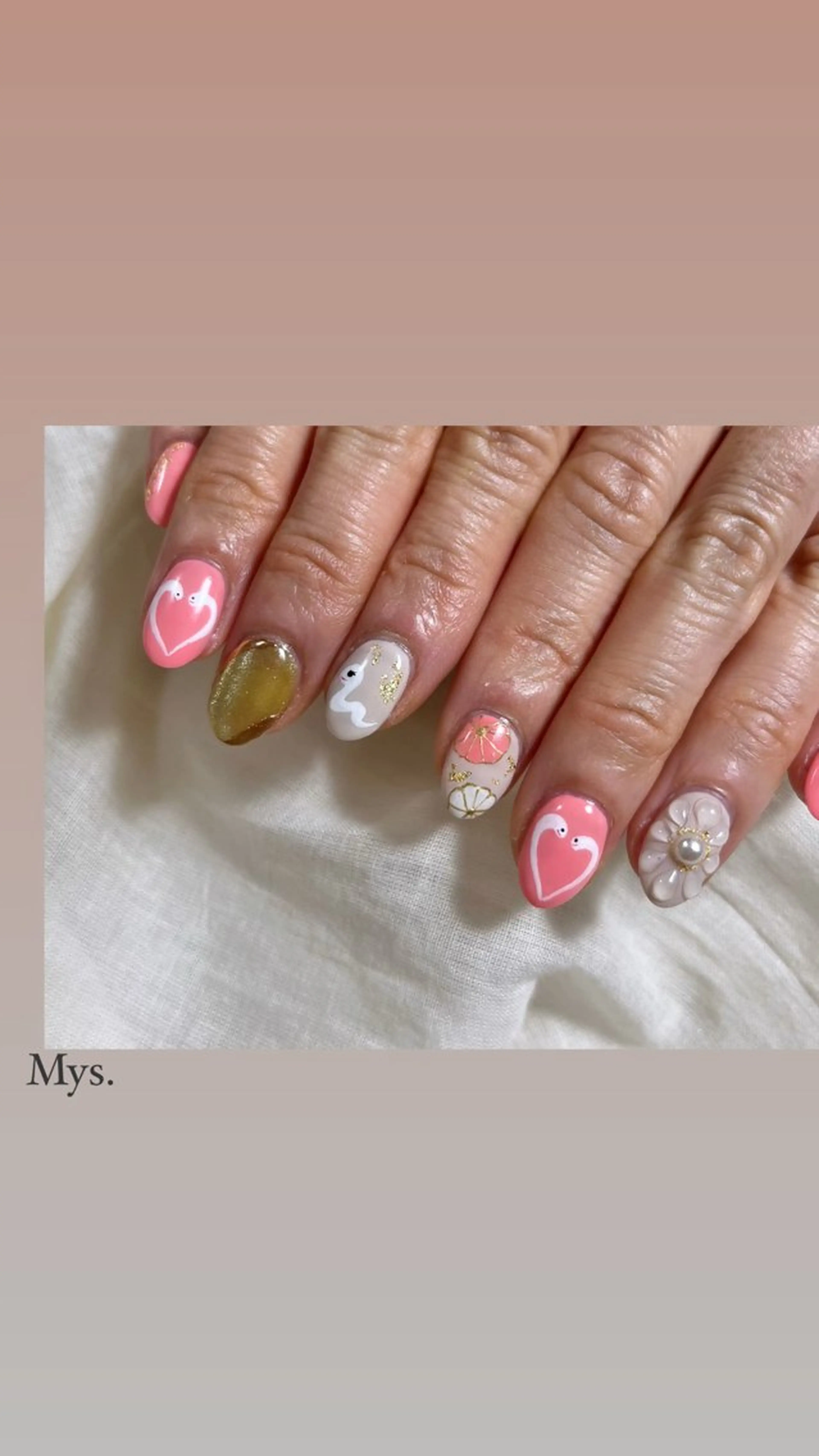 ネイル Mys. 松本結衣のネイルデザイン