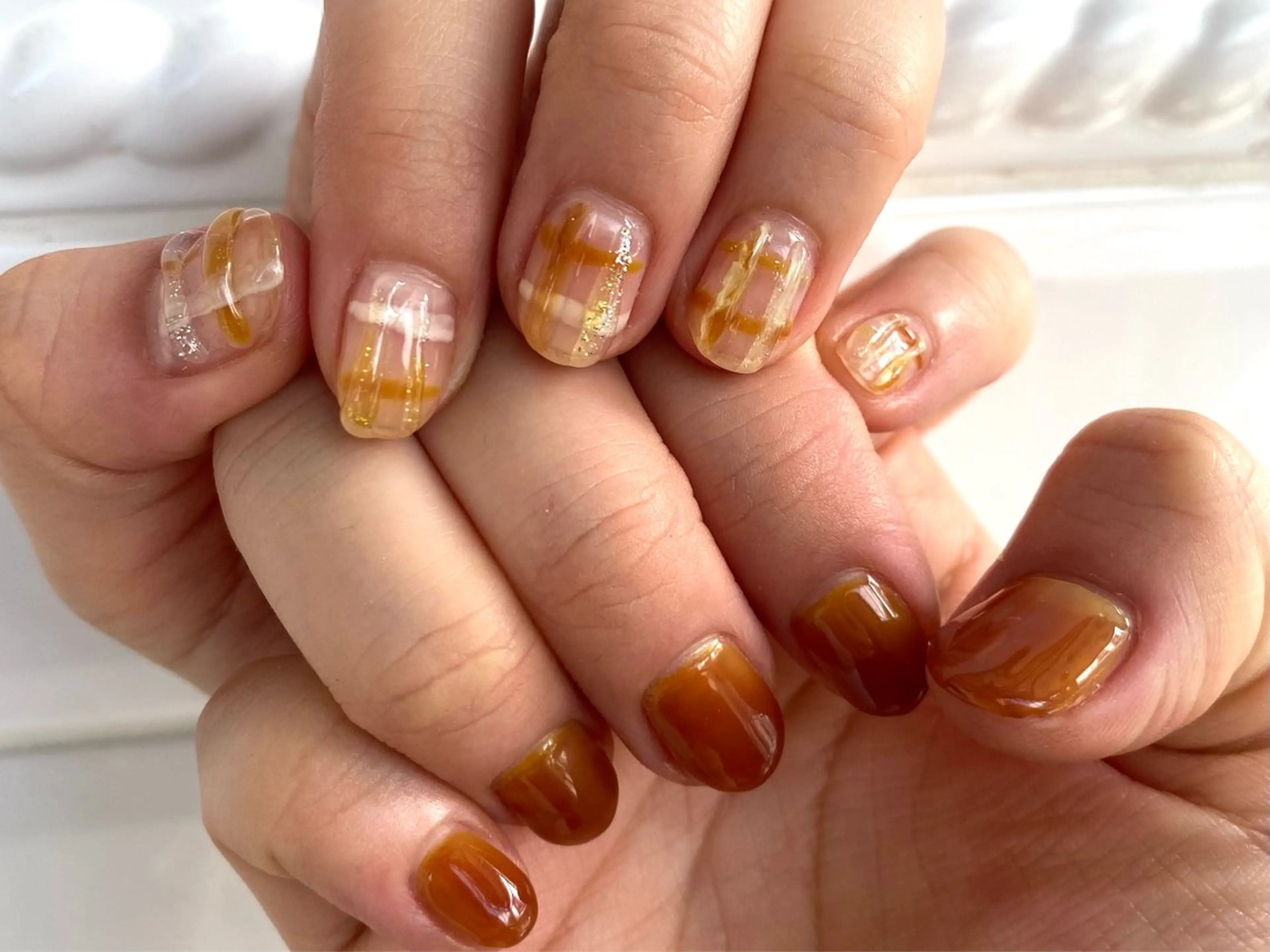 ネイル フットネイル フレンチネイル ジェルネイル グラデーション マグネットネイル ハンドネイル ヘアー.ネイル二刀流 misa🫧のヘアスタイル