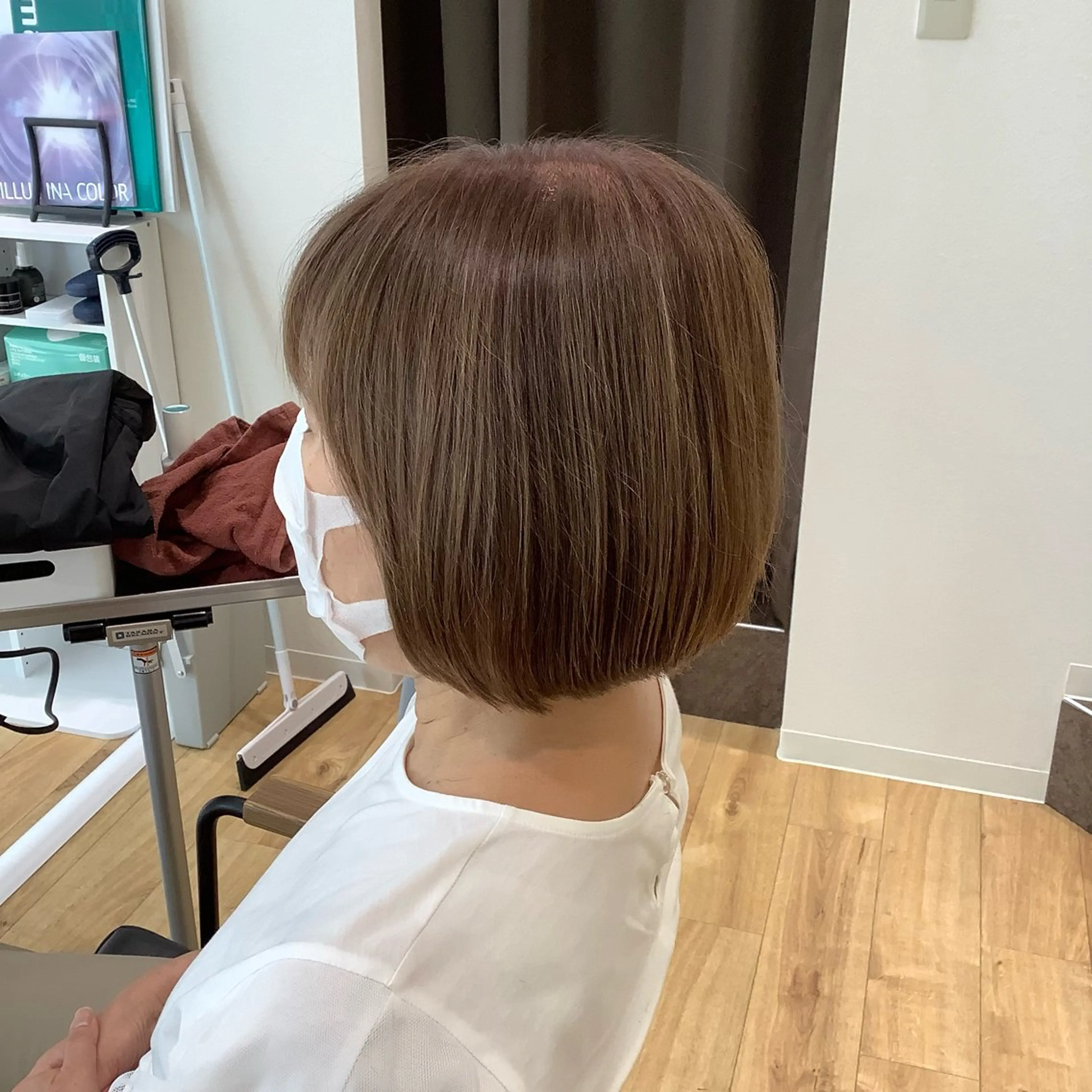 ショート カラー カット ヘアカラー エイジングケア特化 美容師✂️山崎竜二のヘアスタイル