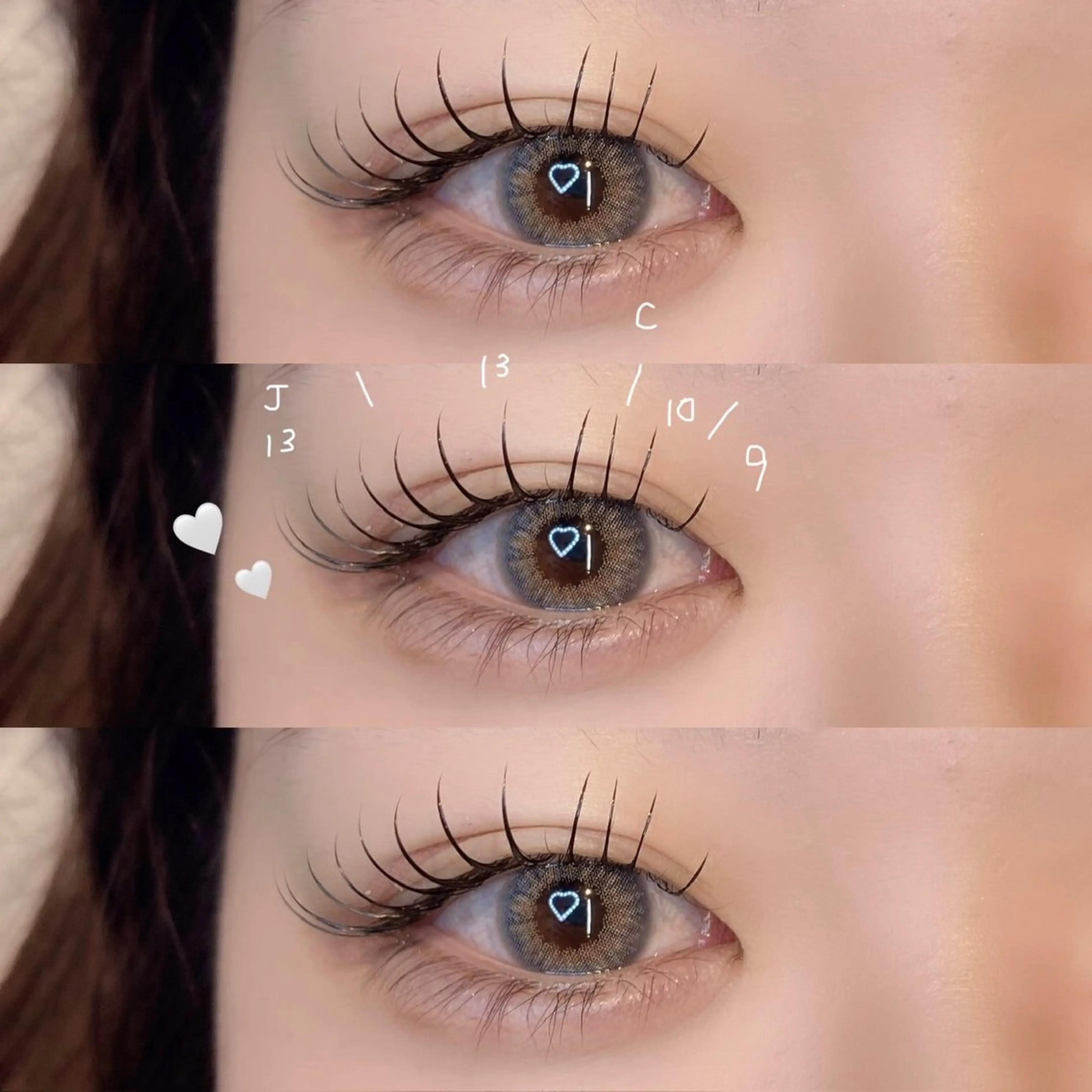 マツエク・マツパ マツエク KURUMI🦋 まつエクまつパ美眉のマツエク・マツパデザイン