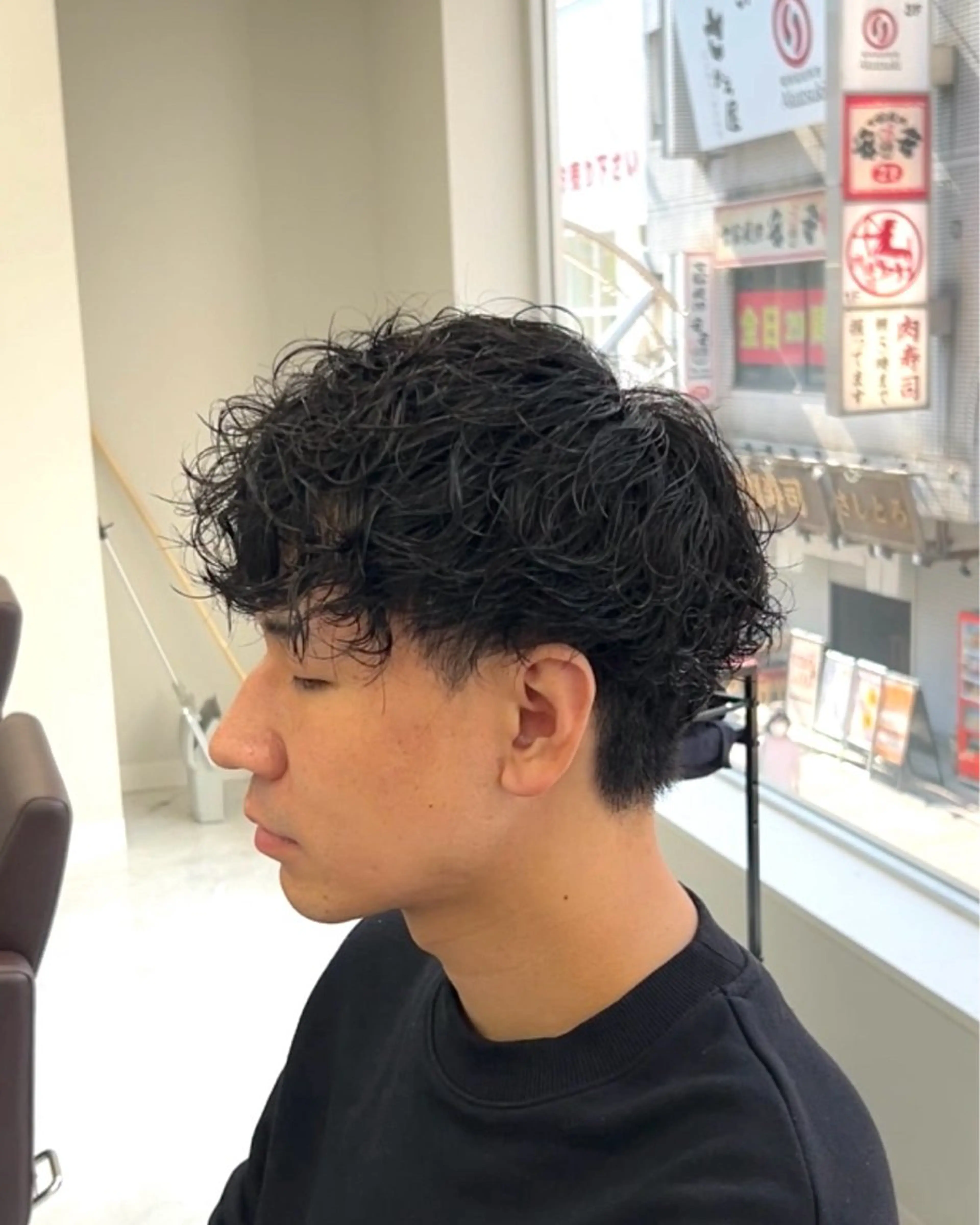 メンズ カット トリートメント ヘアセット シャドウパーマ/ メンズ/KENTAのヘアスタイル