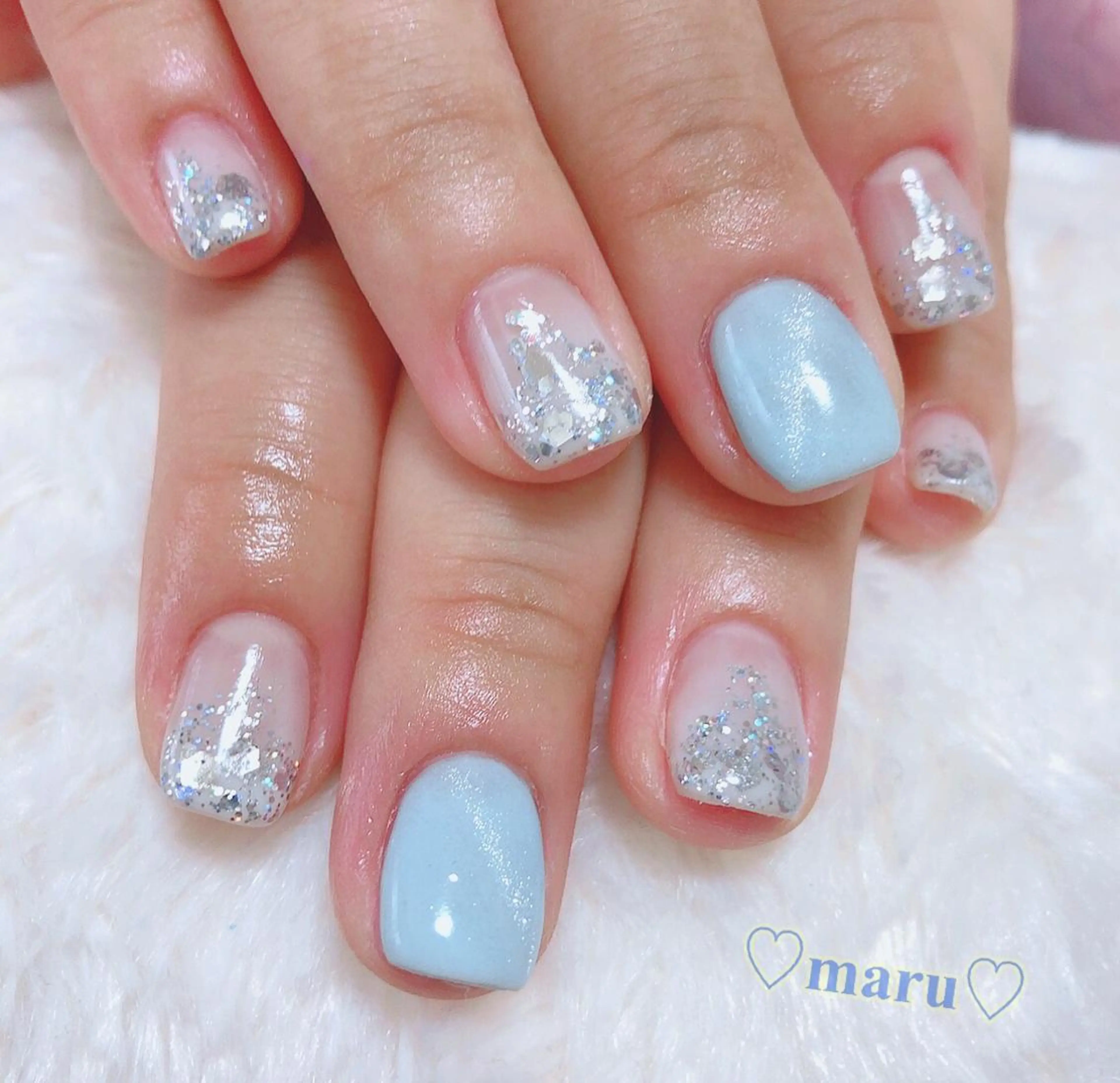 ネイル ハンドネイル フットネイル まるみ ♡のネイルデザイン