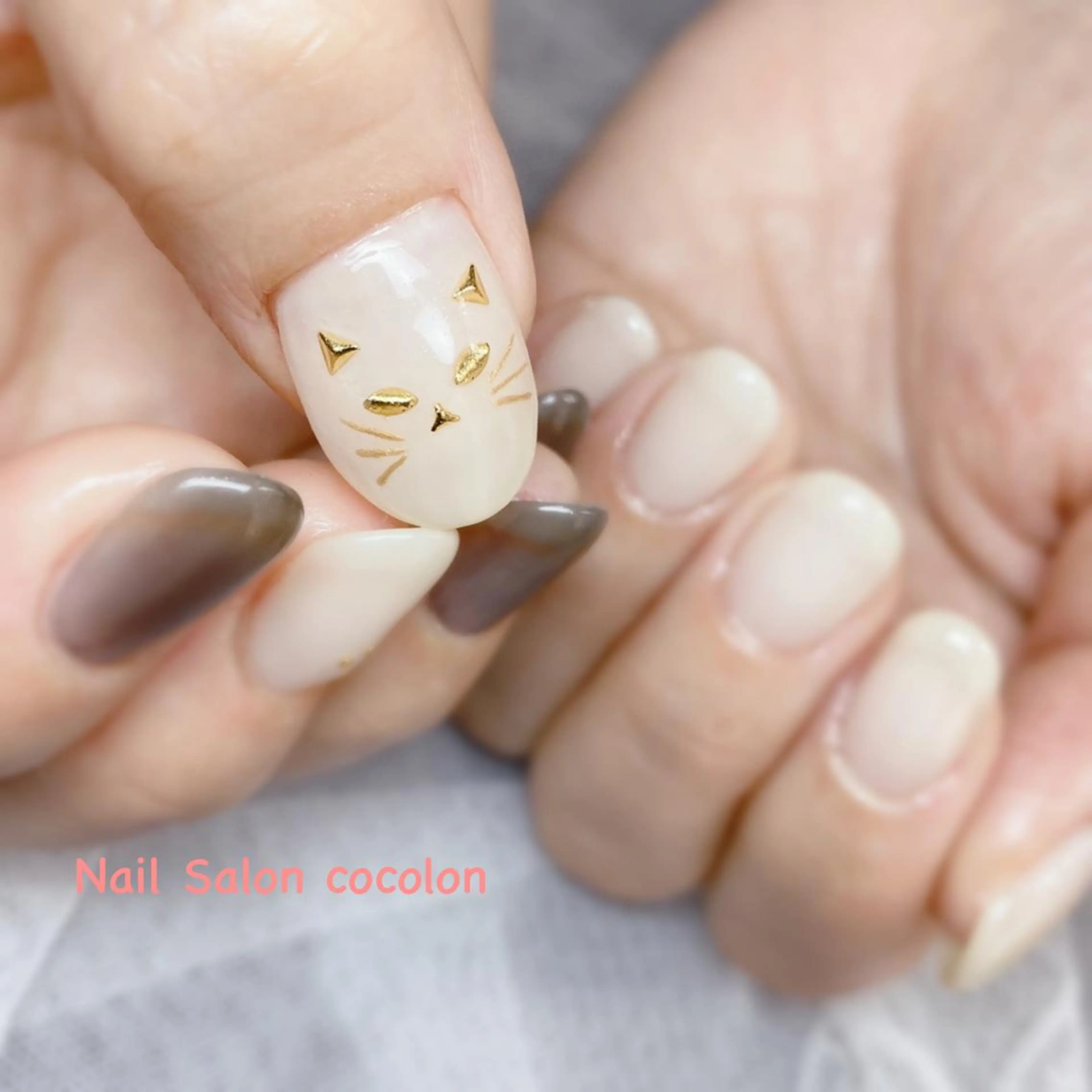 ネイル アートネイル ハンドネイル 柴崎 美幸のネイルデザイン