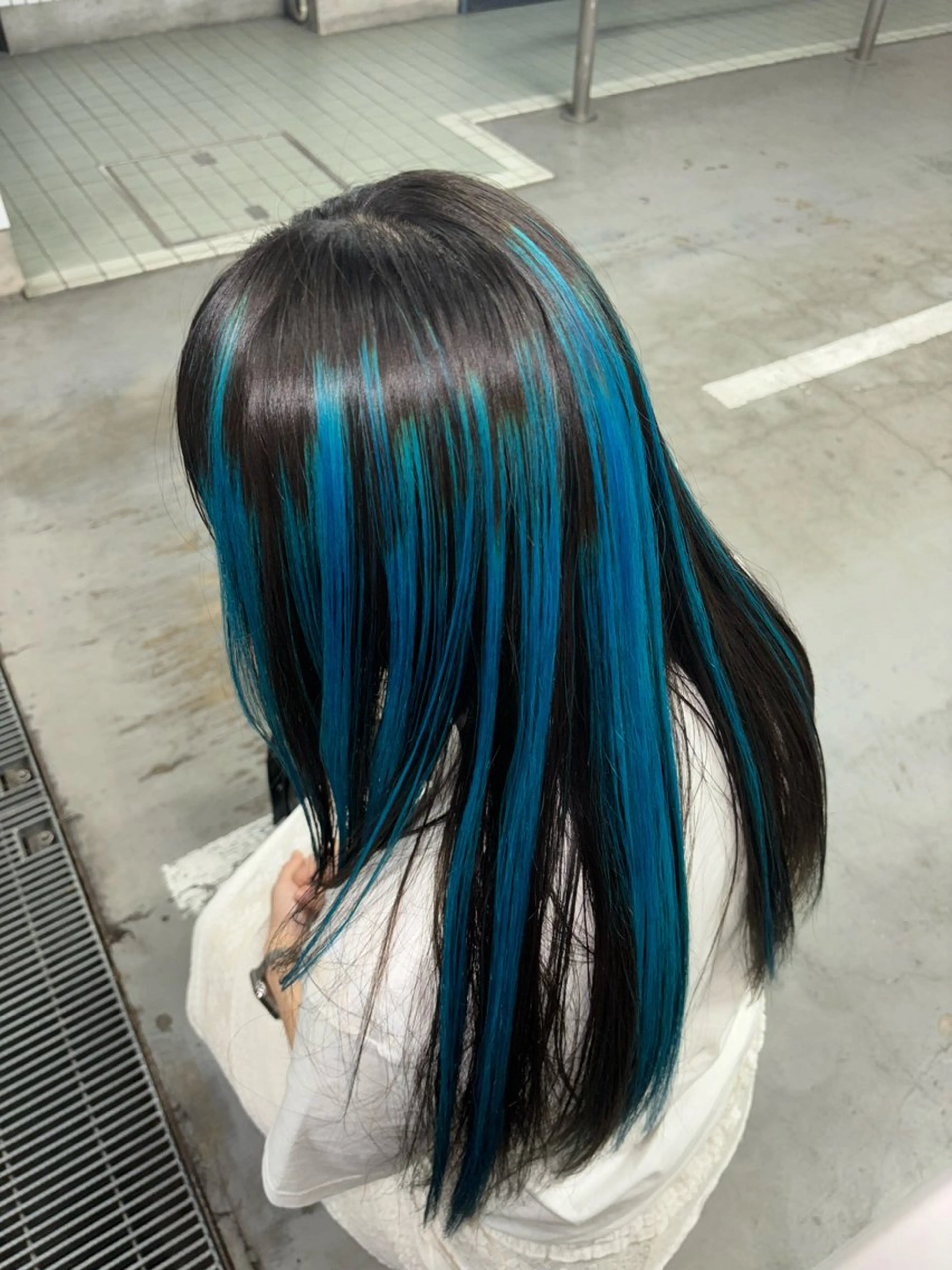 ミディアム カラー 💫miyu💫デザ インカラー/アレンジのヘアスタイル