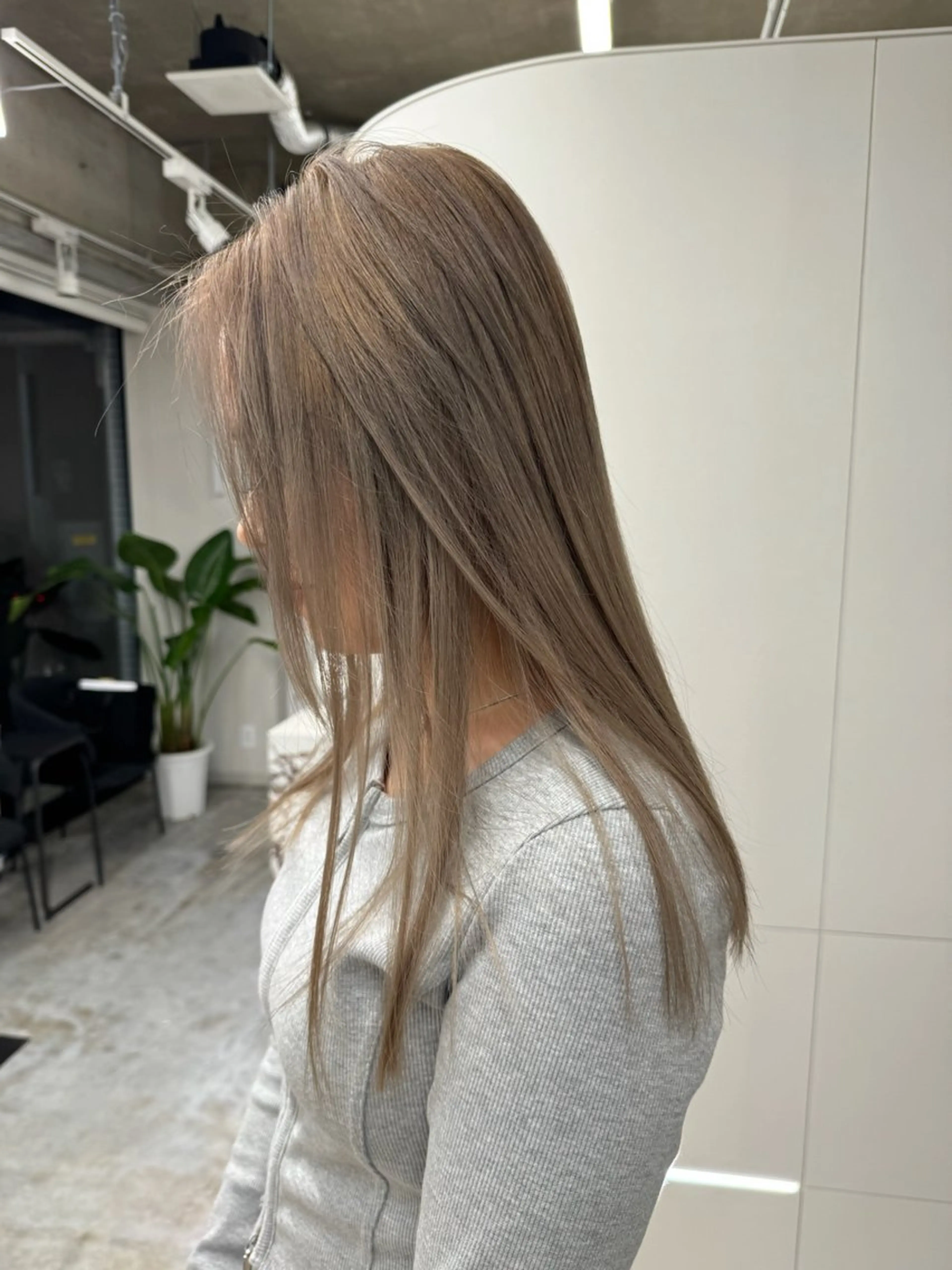 🍒高発色｡✧｡･ﾟダブルカラー(ケアブリーチ＋オンカラー)＋oggiottoケアトリートメント＋marbb🫧の写真