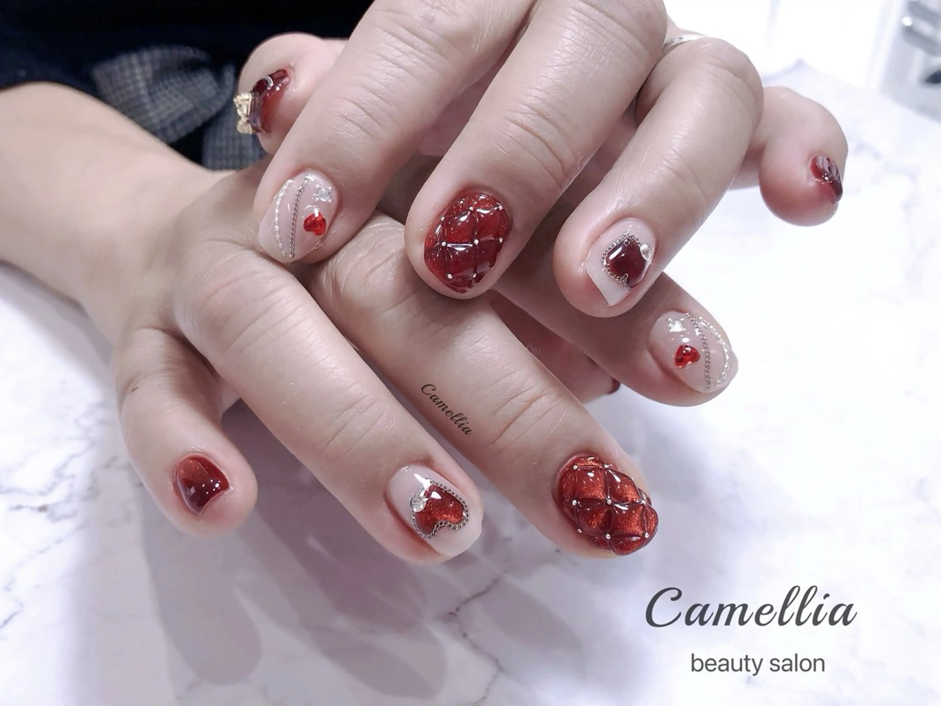 ネイル ハンドネイル ハンドケア Camellia nail salonのネイルデザイン