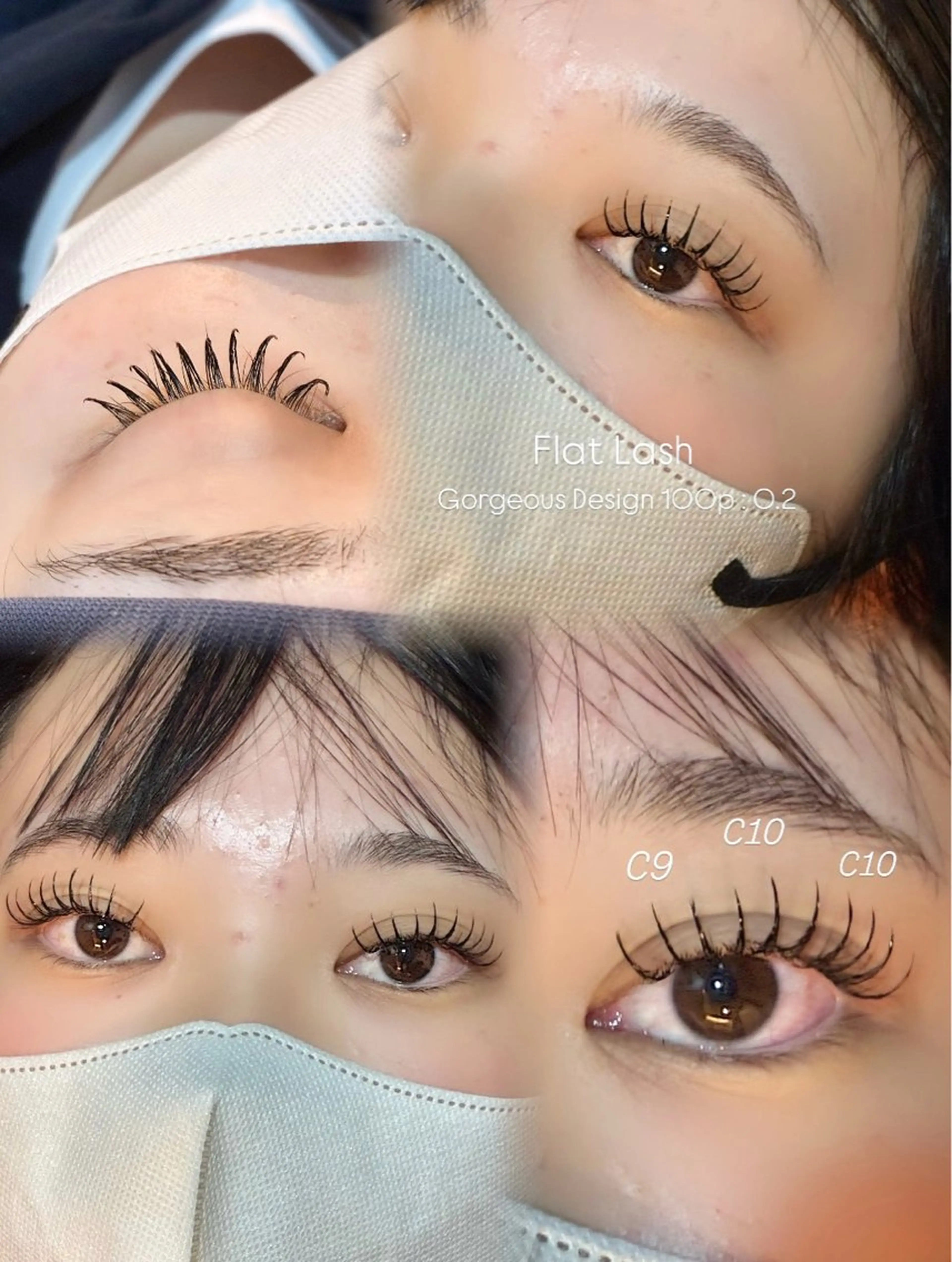 マツエク・マツパ eyelist SARI🤍のマツエク・マツパデザイン