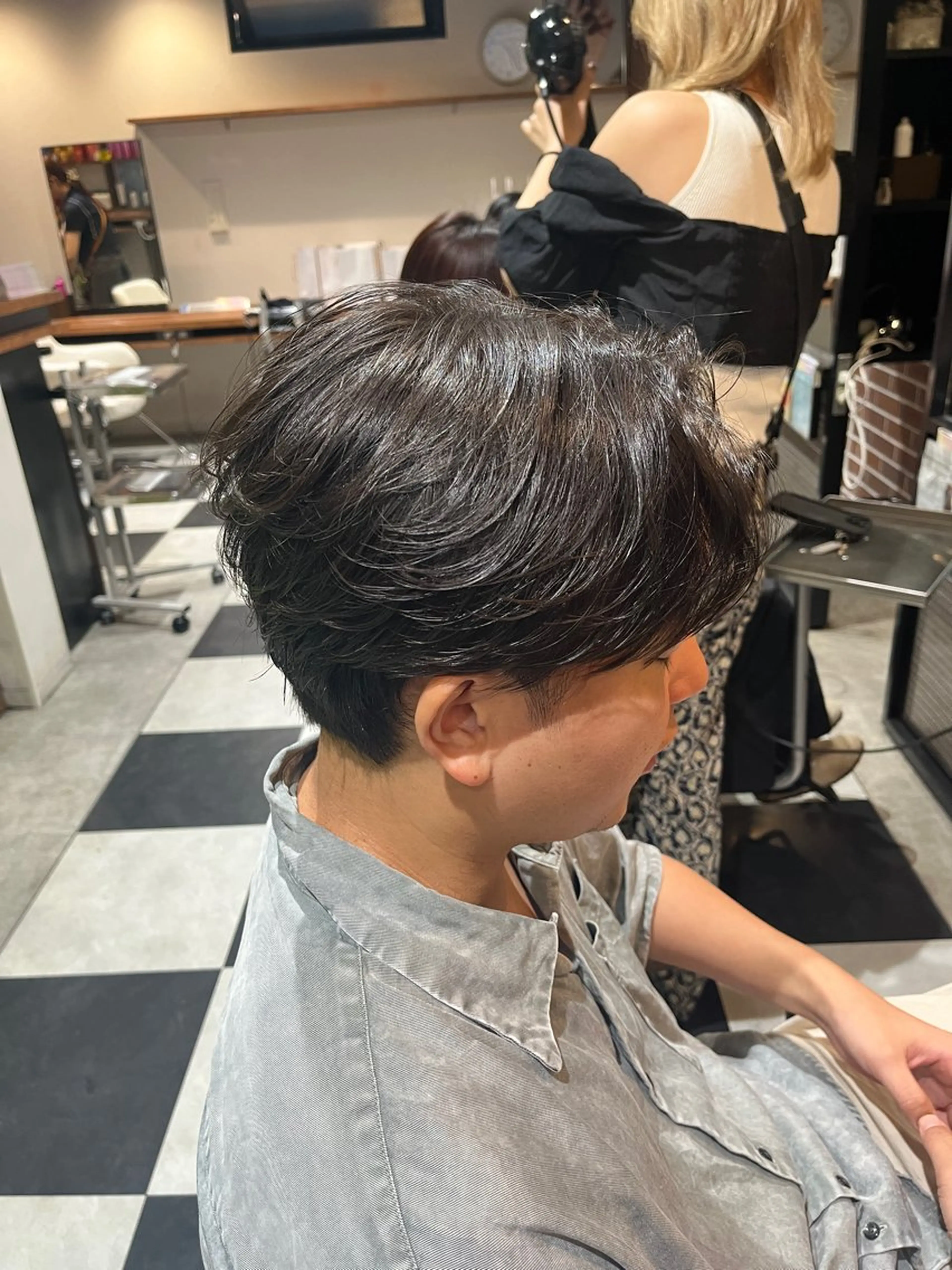 ショート パーマ メンズ カット パーマ 🎧メンズパーマ特化 /RUI🎧のヘアスタイル