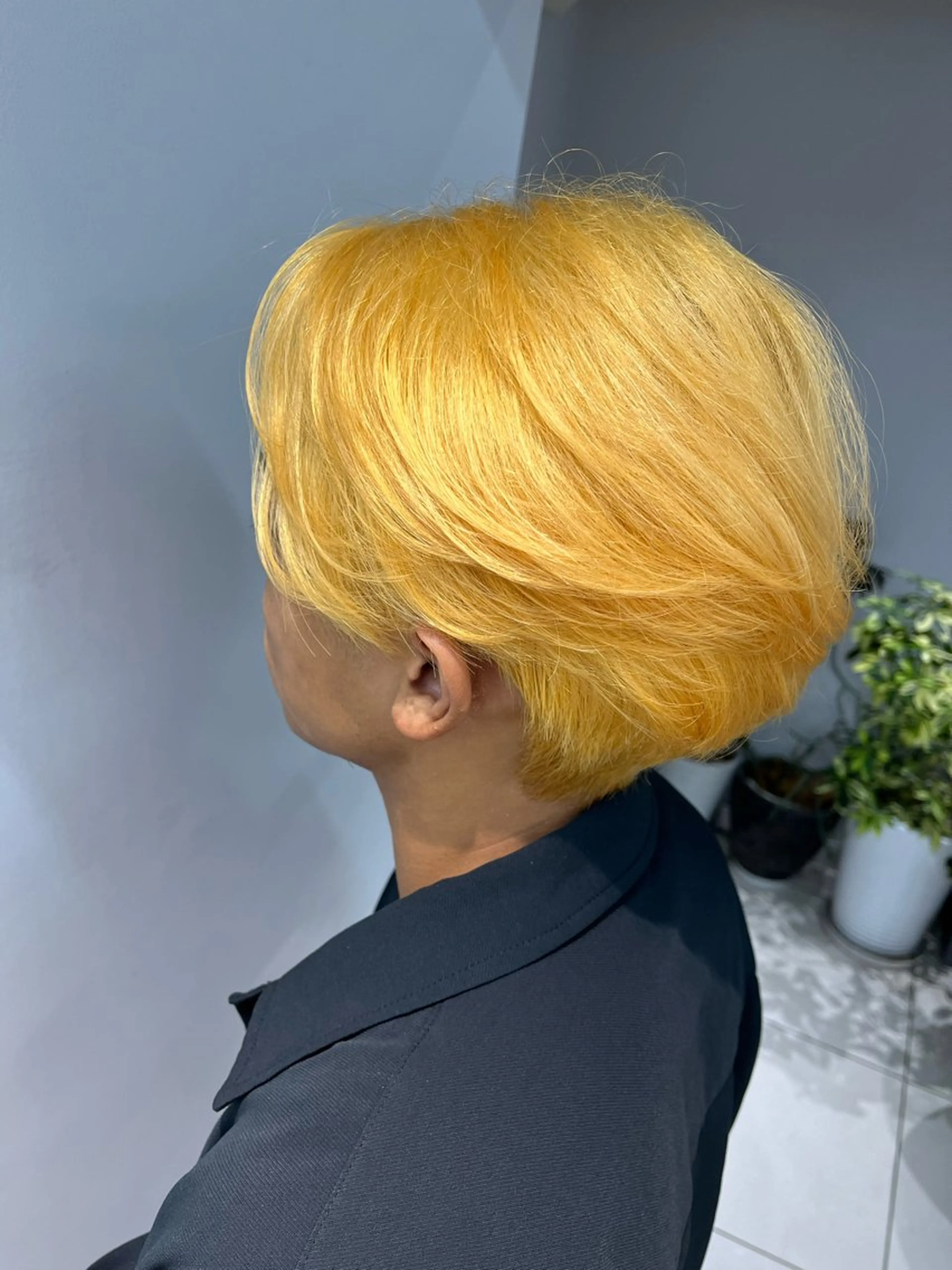 ショート ヘアカラー 💫ハイトーンボブ/ HARU💫のヘアスタイル