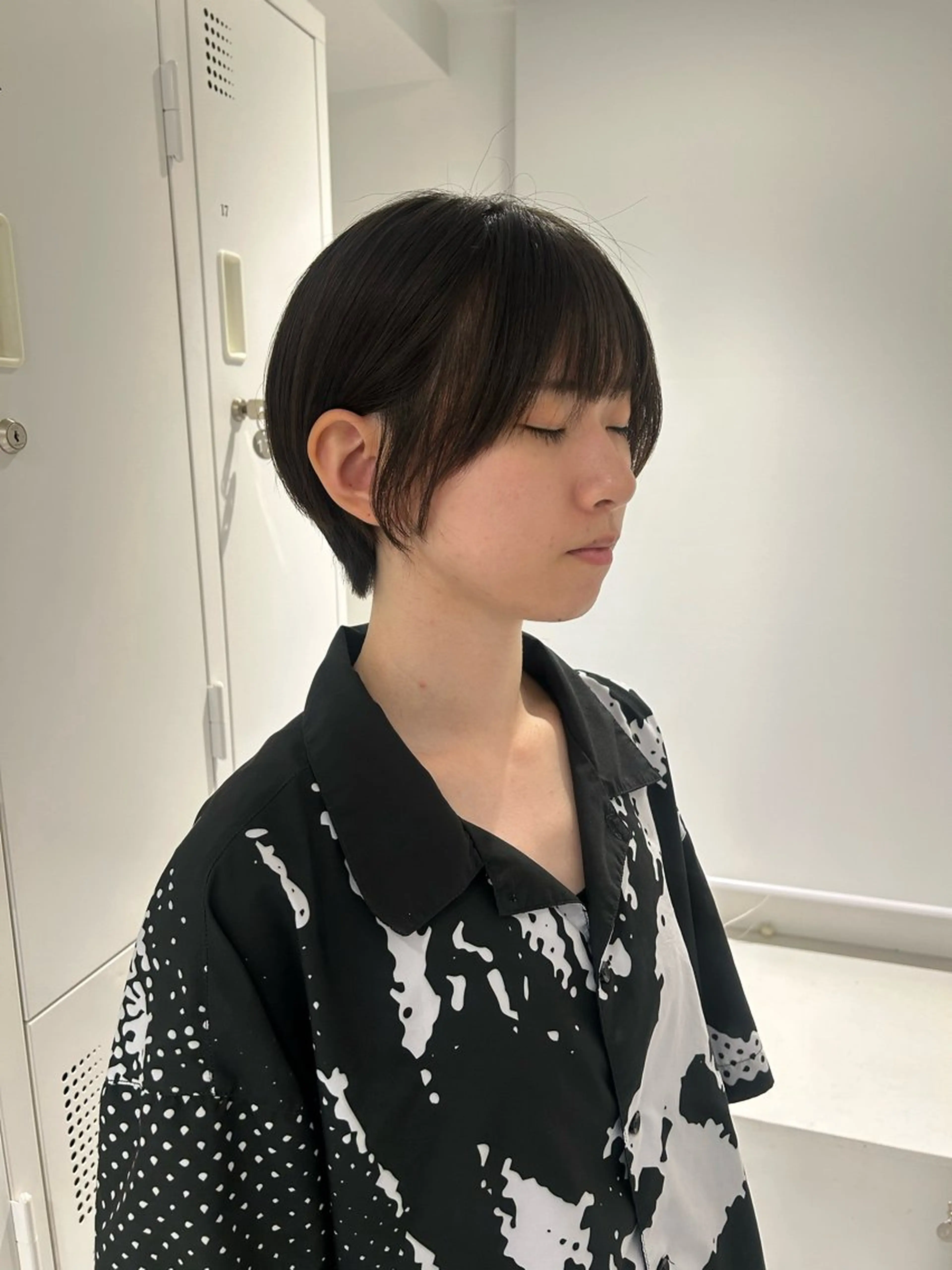 ▫️耳掛けショートカットの写真