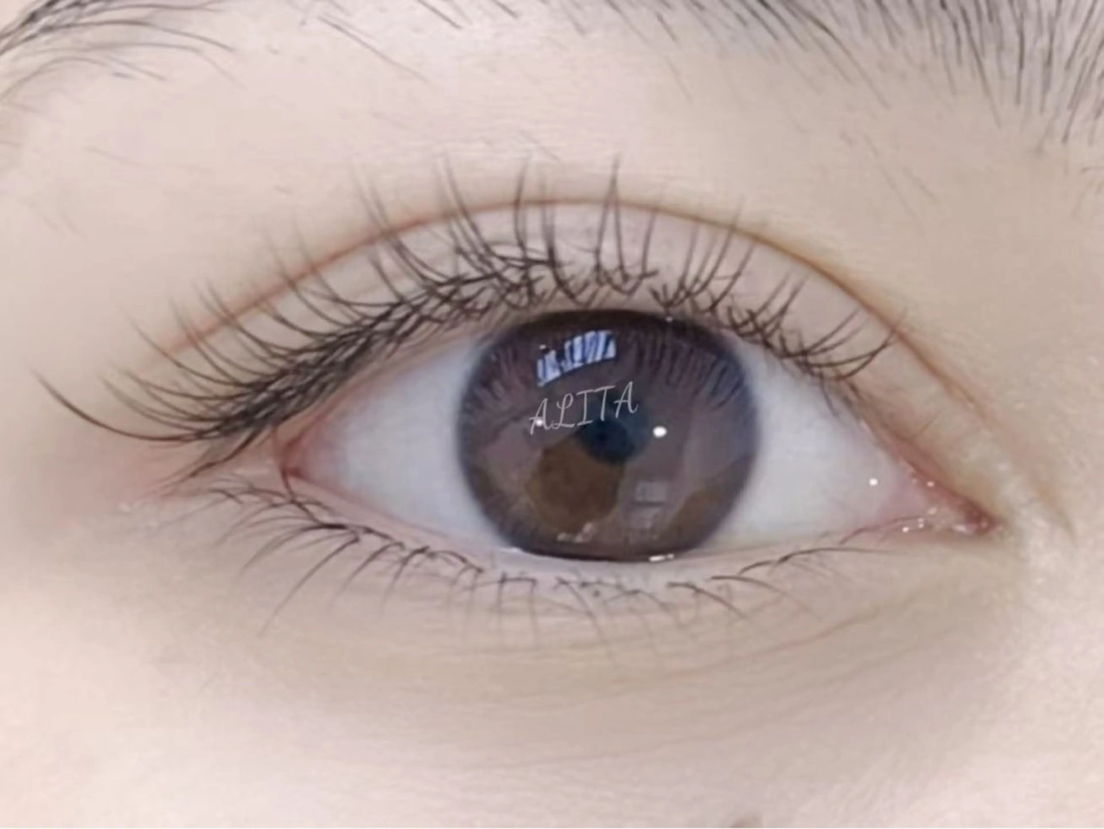 マツエク・マツパ 束感まつ毛 Cカール カラーマツエク フラットラッシュ 韓国風マツエク マツエク ALITA 池袋店✨のマツエク・マツパデザイン