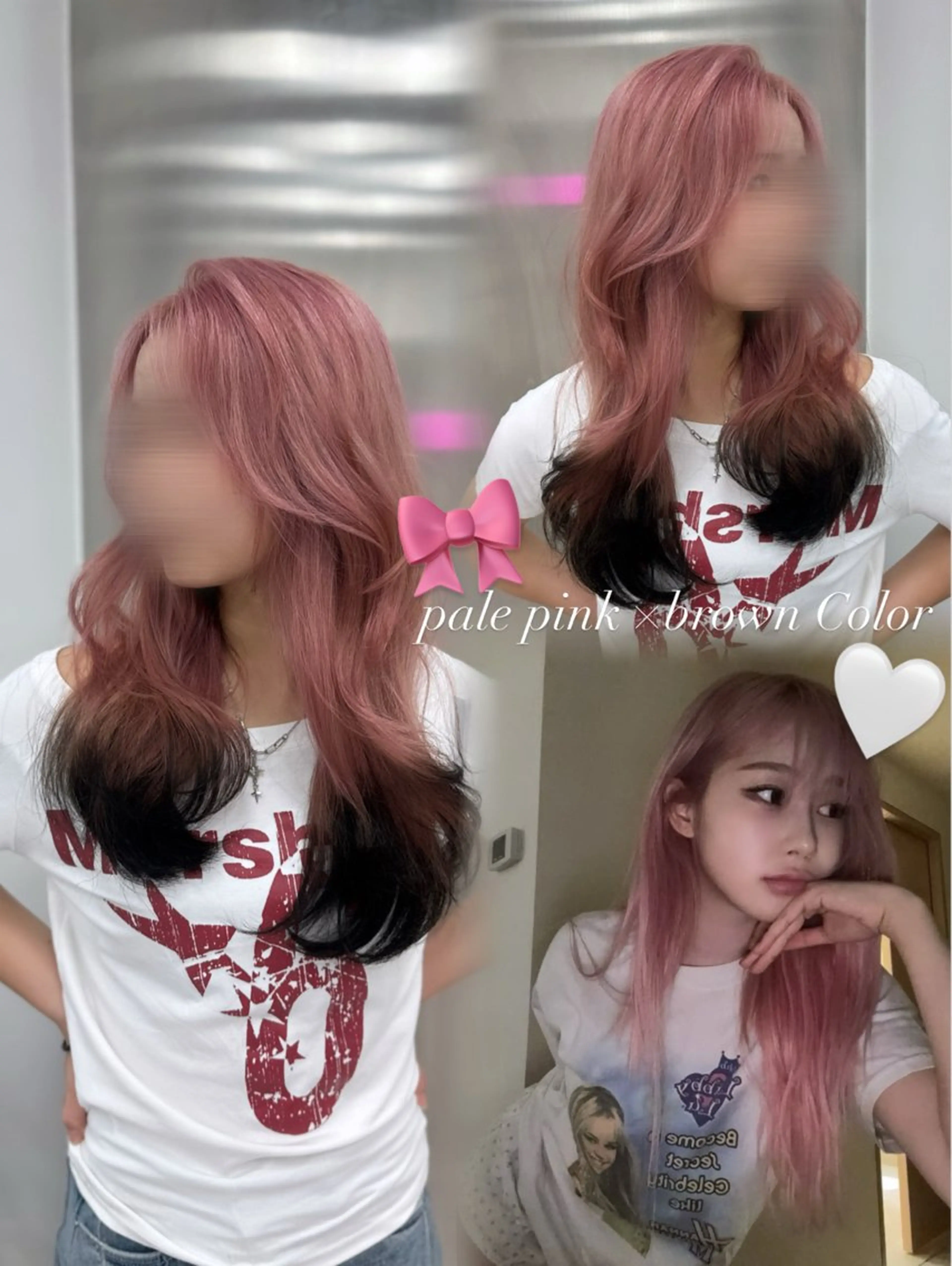 ロング カラー パーマ ヘアアレンジ メンズ キッズ ♥️韓国ヘア レイヤー♥️ゆりのヘアスタイル