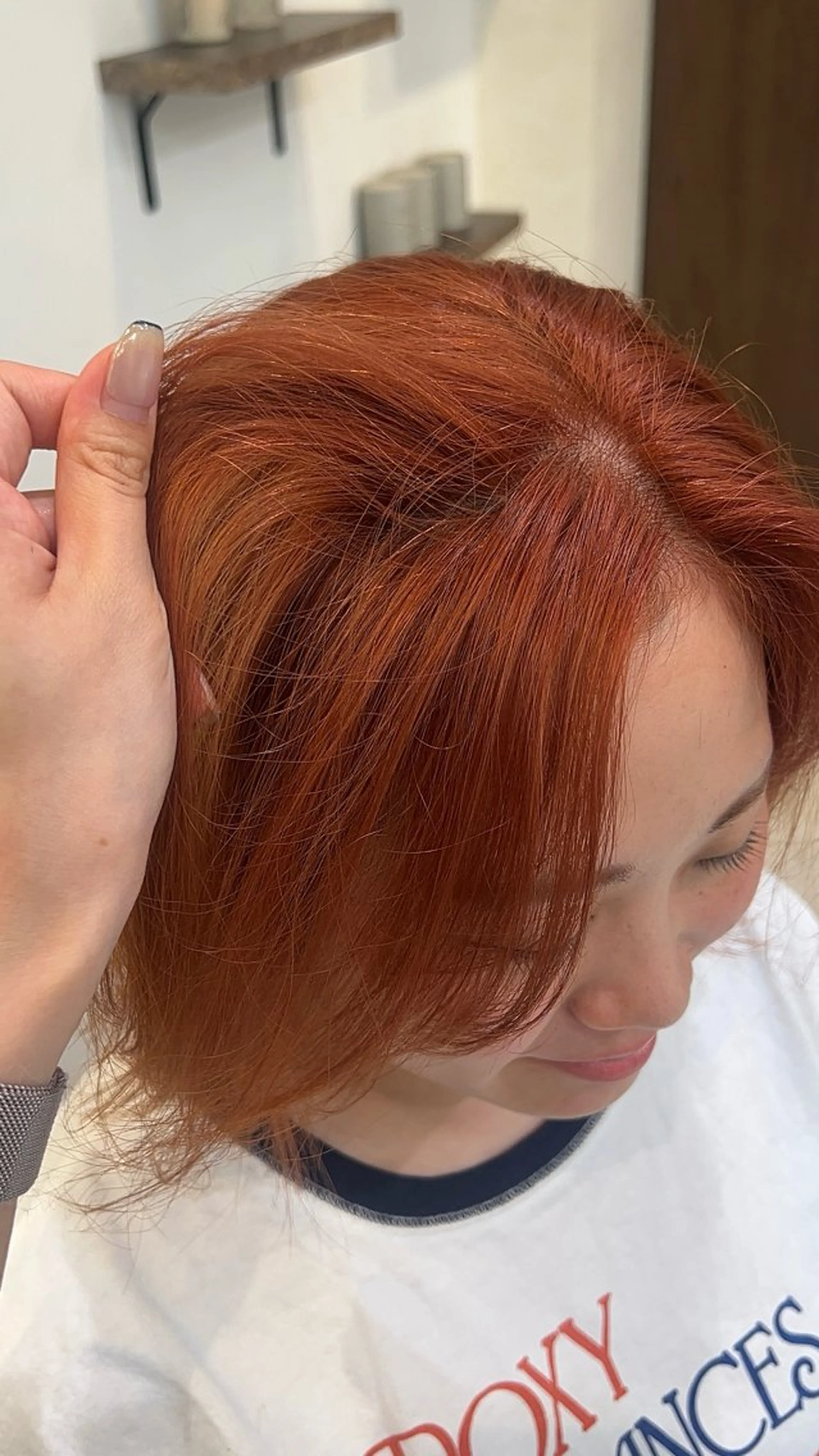 ショート カラー ヘアカラー VIEW Tokyo所属・🎀ミディアムボブ/ 縮毛矯正/ひかりのヘアスタイル