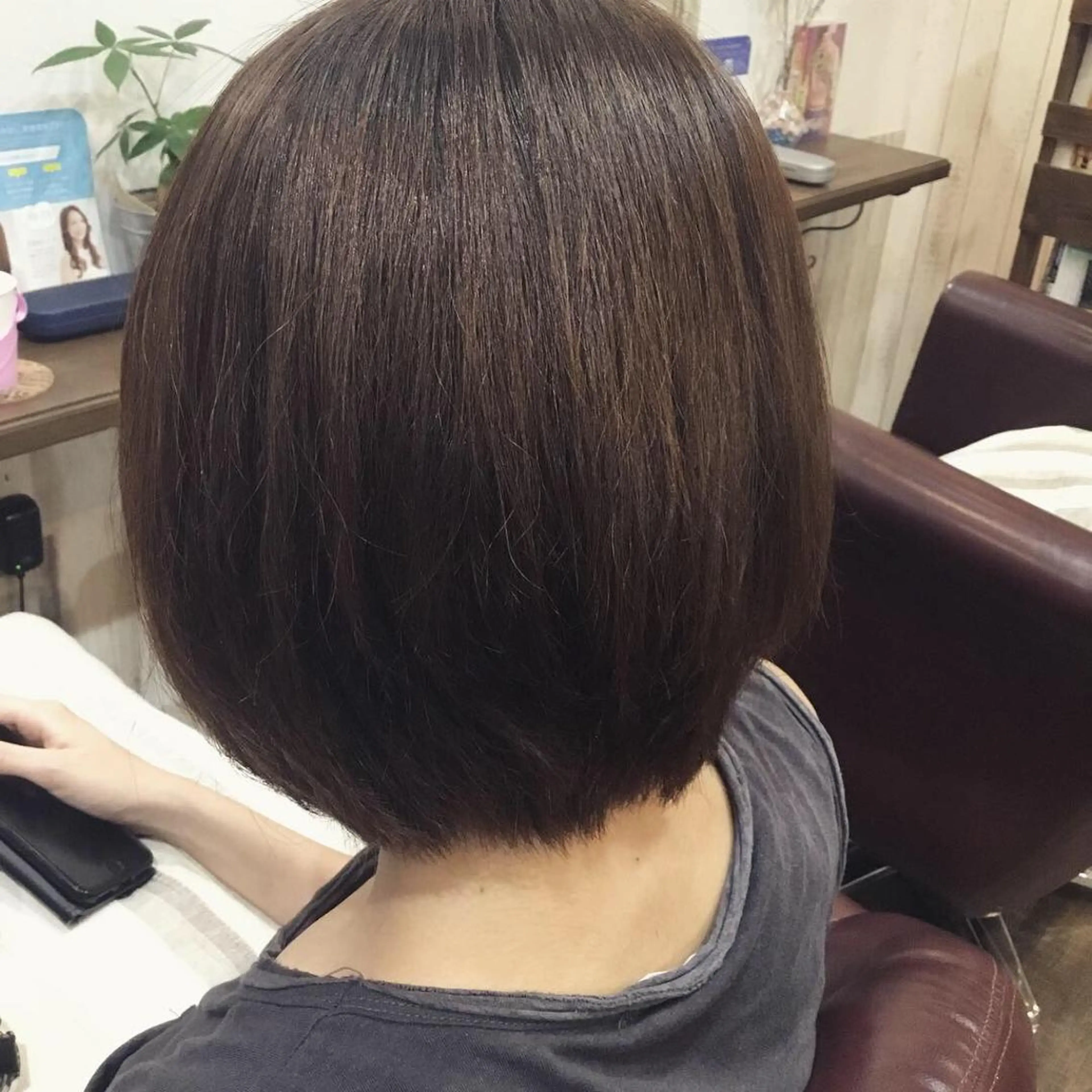 ミディアム パーマ 金崎 新吾のヘアスタイル