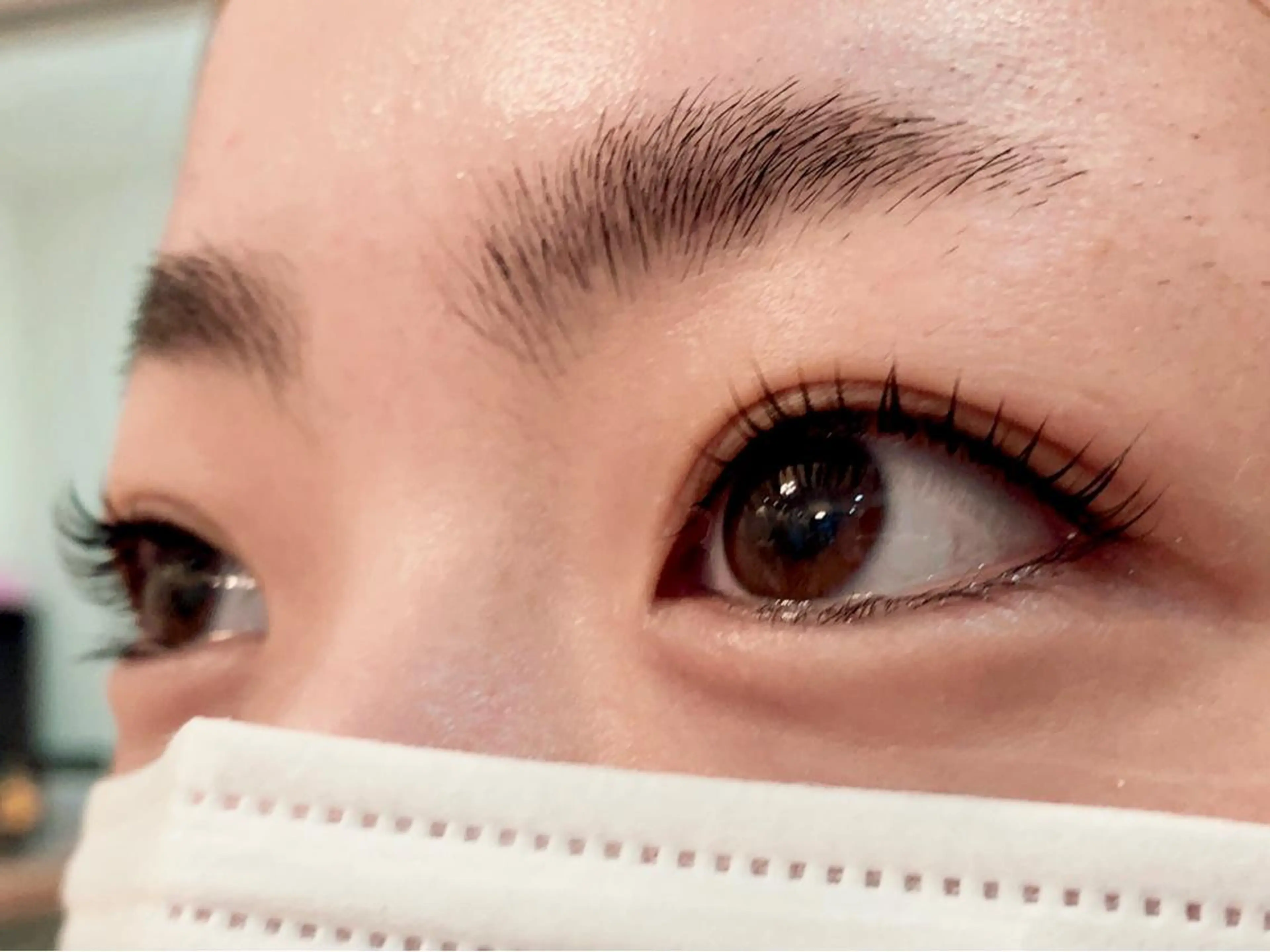 まつげパーマ💫トリートメント付き　¥3800の写真