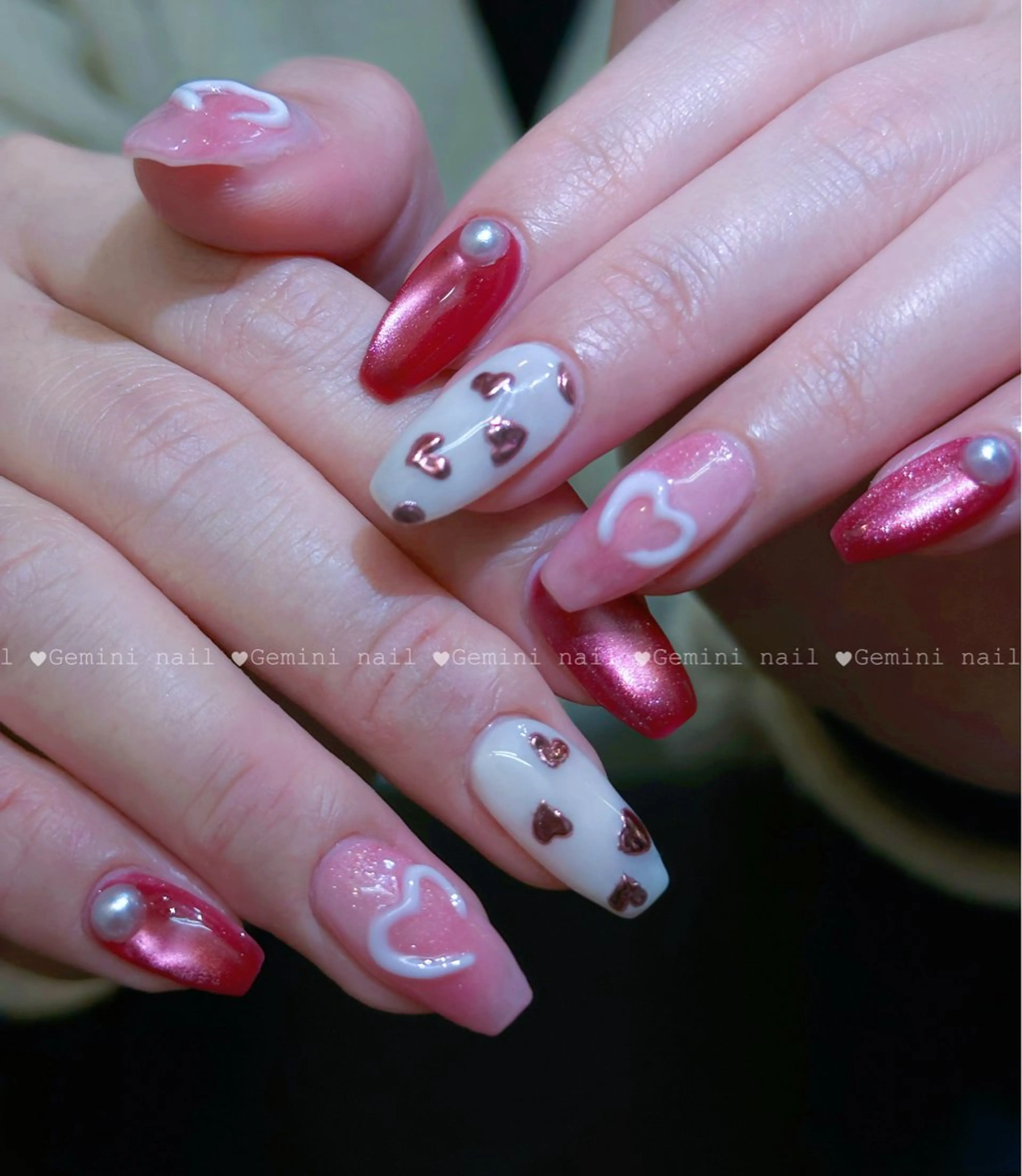 ネイル ハンドネイル Gemini nailのネイルデザイン