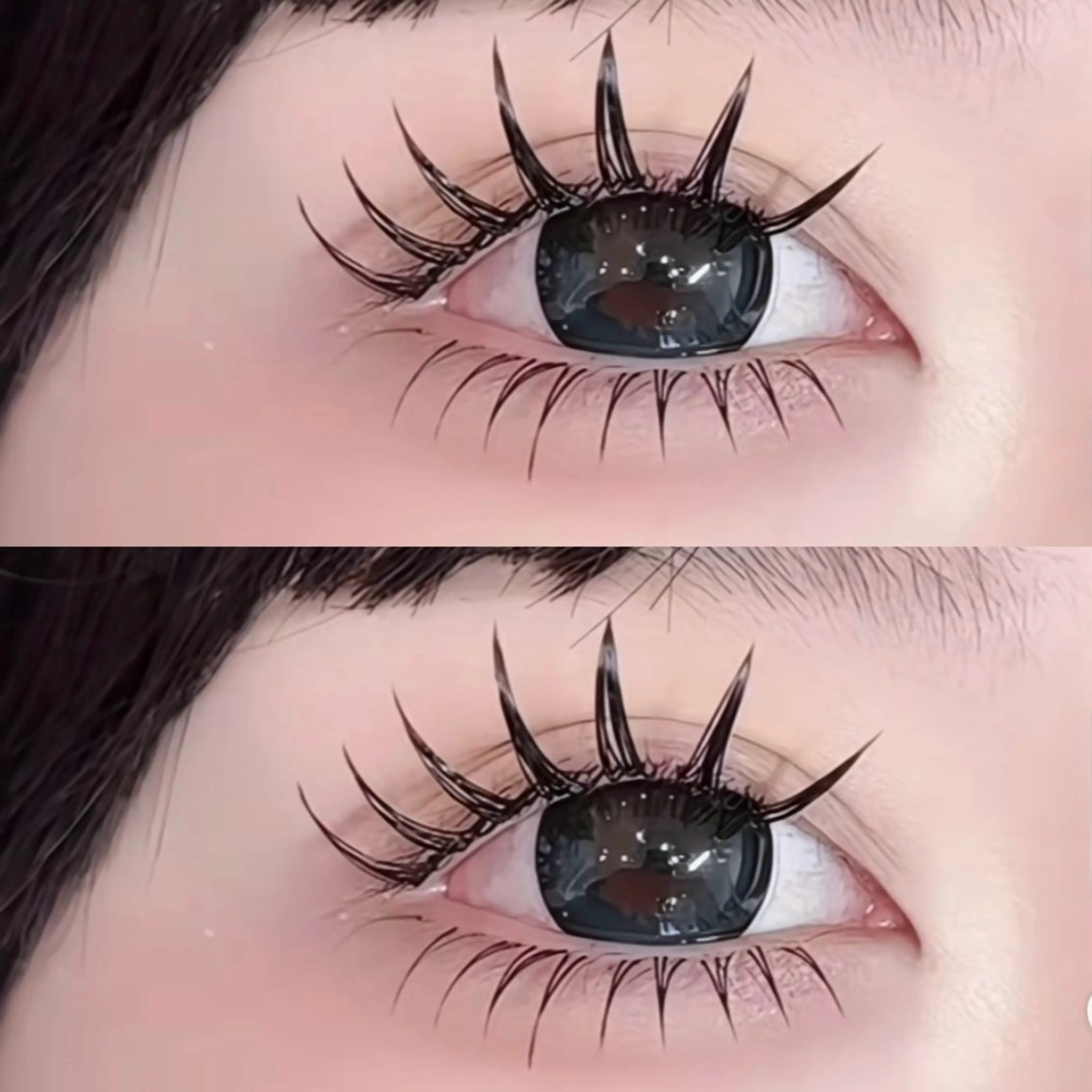 マツエク・マツパ バインドロック マツエク ♥️JiJi ♥️のマツエク・マツパデザイン