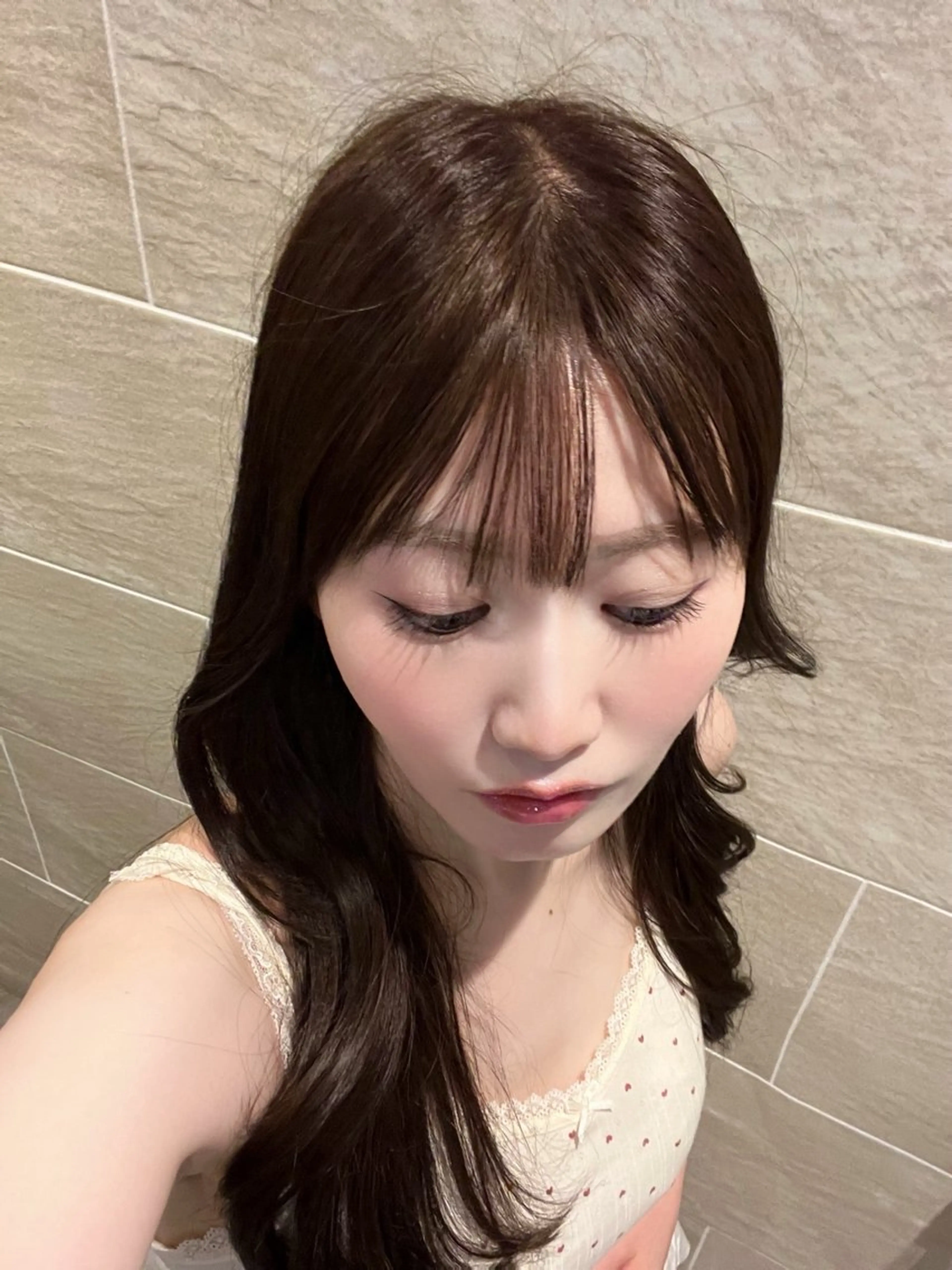 セミロング カラー Henrietta  自由が丘所属・ベージュ/ブリーチ無 し/透明感/yukiのヘアスタイル