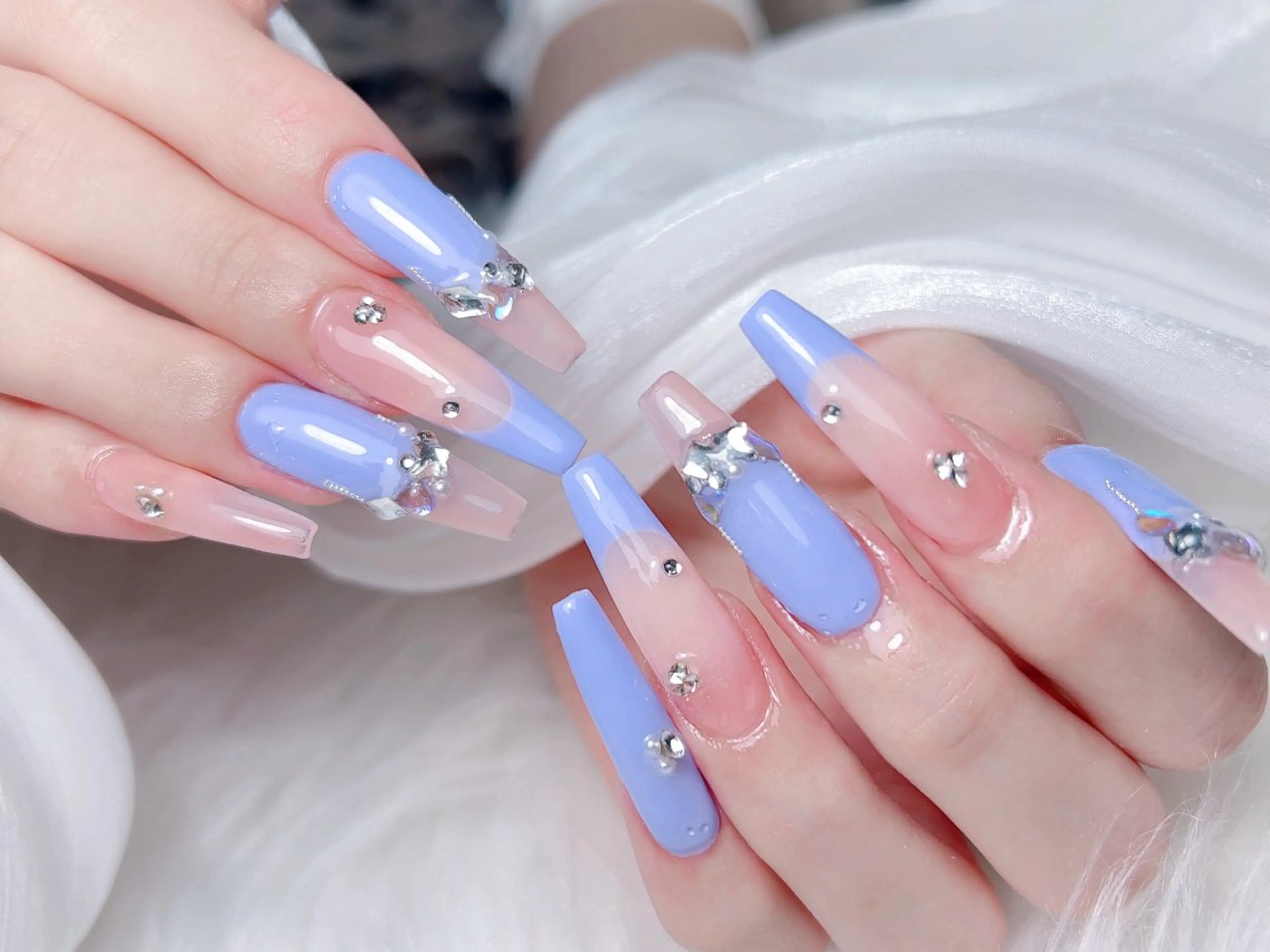 ネイル ハンドネイル M🌷nail 長さだし専門店のネイルデザイン